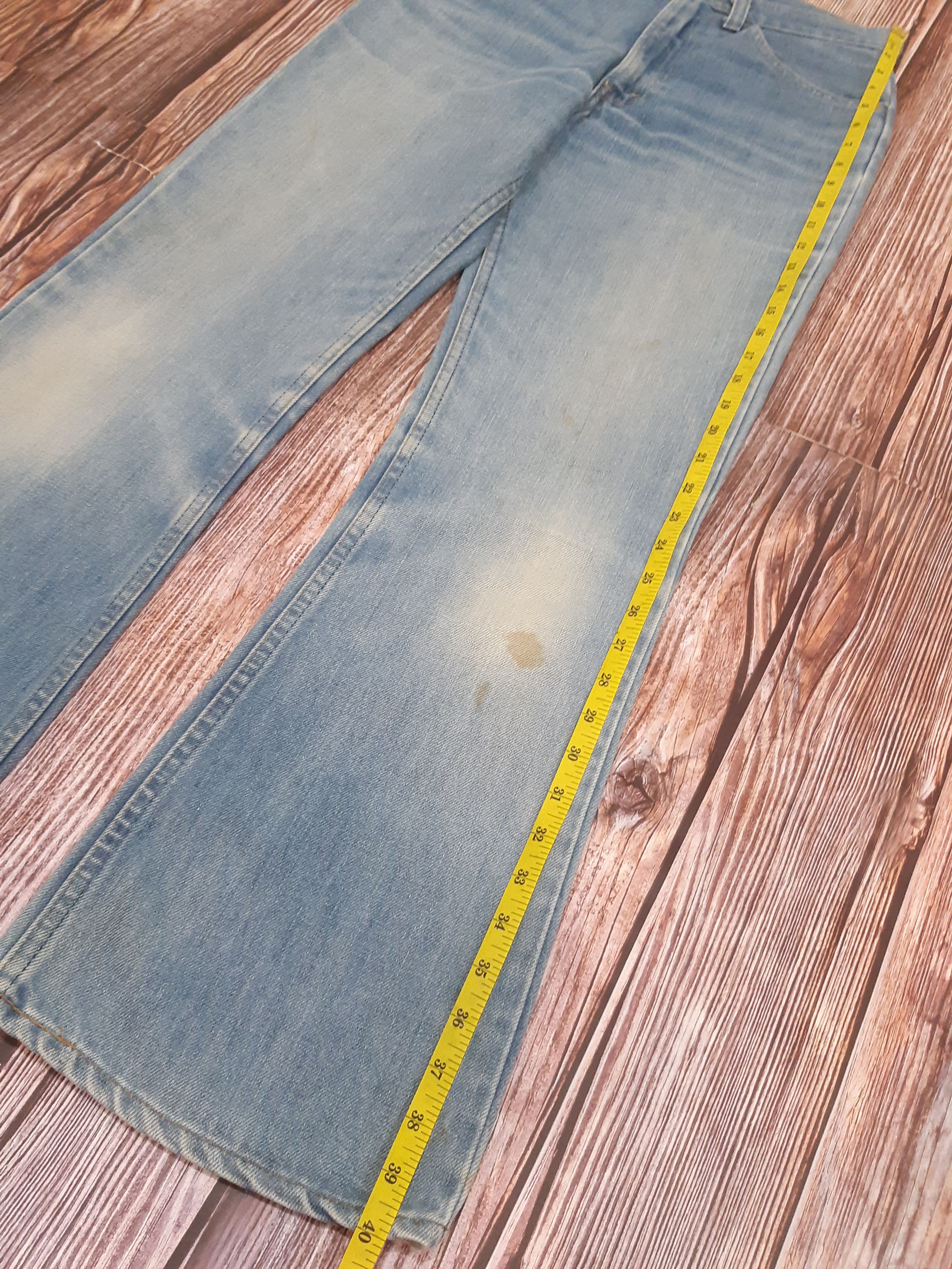 Levi's Levis 646 Bell Bottom Flare Bootcut Orange Tab TALON Jeans Size US 28 / EU 44 - 7 Thumbnail