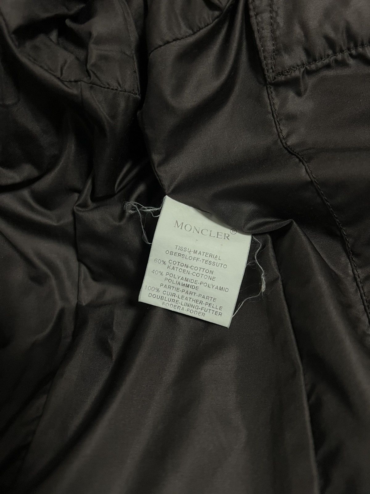 Moncler Moncler quilted jacket XL beige Size US XL / EU 56 / 4 - 8 Thumbnail