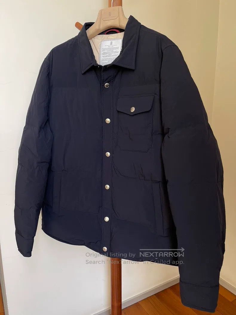 Brunello Cucinelli Brunello Cucinelli Goose Down Jacket Size US L / EU 52-54 / 3 - 1 Thumbnail