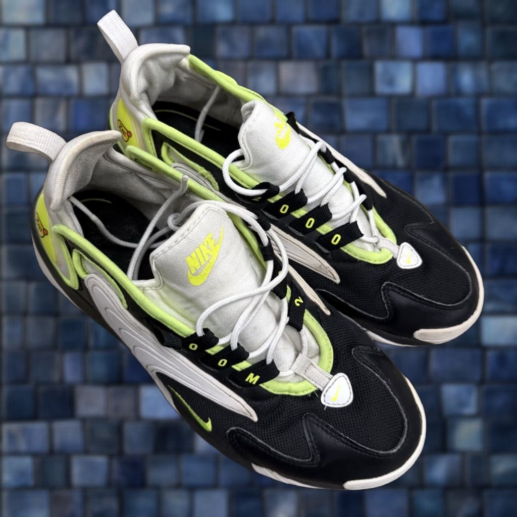 Nike Nike Zoom 2K Black White Volt Sneakers Men 7.5 A00269-004 Modern Vintage? No, 2019 Size US 8 / EU 41 - 1 Thumbnail