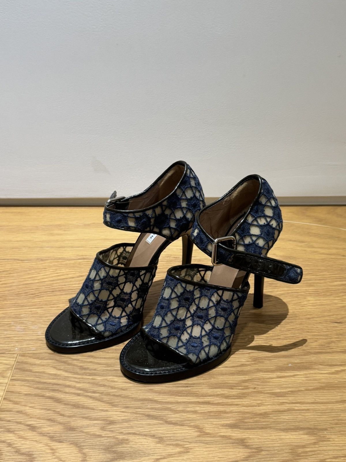 Carven Carven lace sandal heels Size US 6 / IT 36 - 4 Thumbnail
