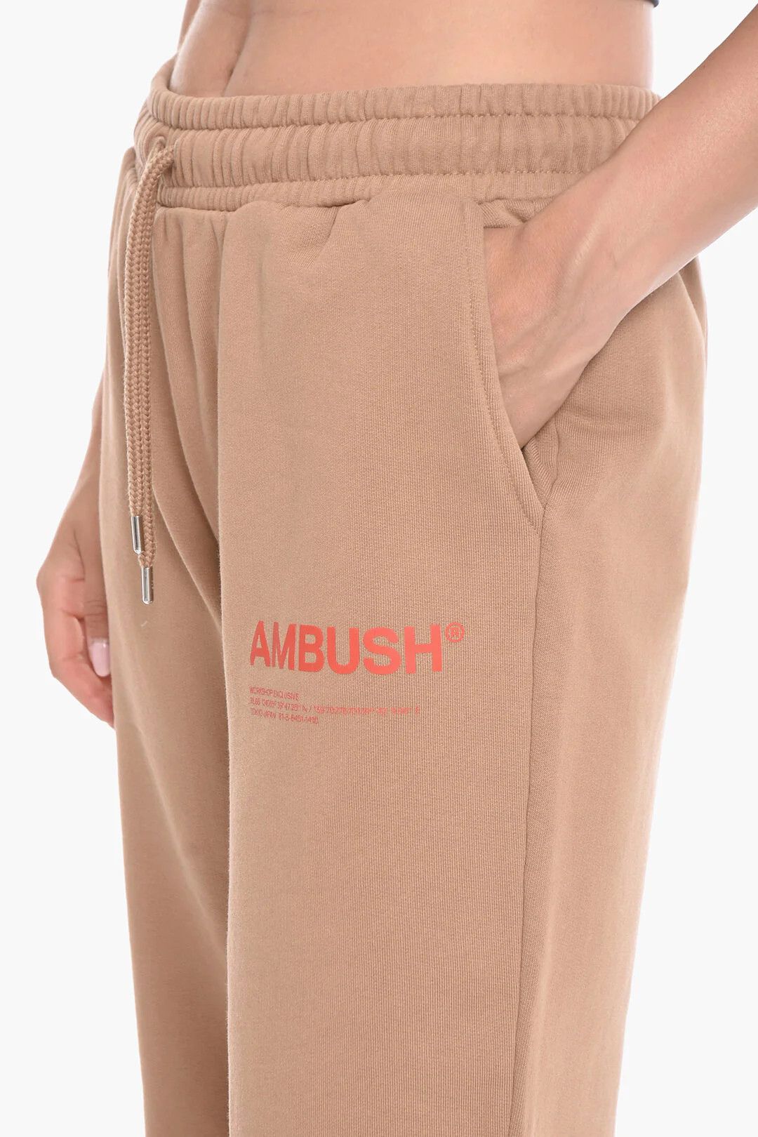 Ambush Design og1mm0426 Jogger Pant in Beige Size 26" / US 2 / IT 38 - 3 Thumbnail