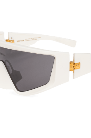 Balmain o1s1wg111025 Size: OS/Espion Sunglasses in White Size ONE SIZE - 4 Thumbnail