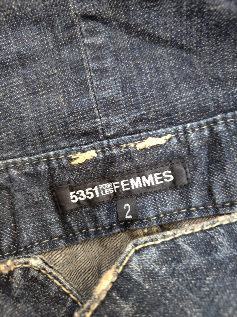5351 POUR LES HOMMES 💥LAST CALL💥 5351 Pour Les Homme Multipocket Denim Size 26" / US 2 / IT 38 - 5 Thumbnail