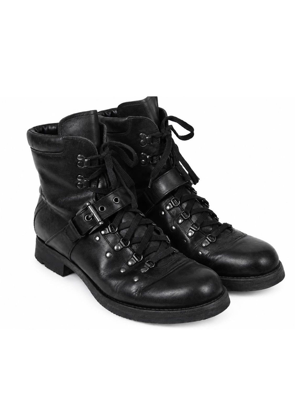 Prada × Vintage 00s Prada Hiking Boots | Grailed