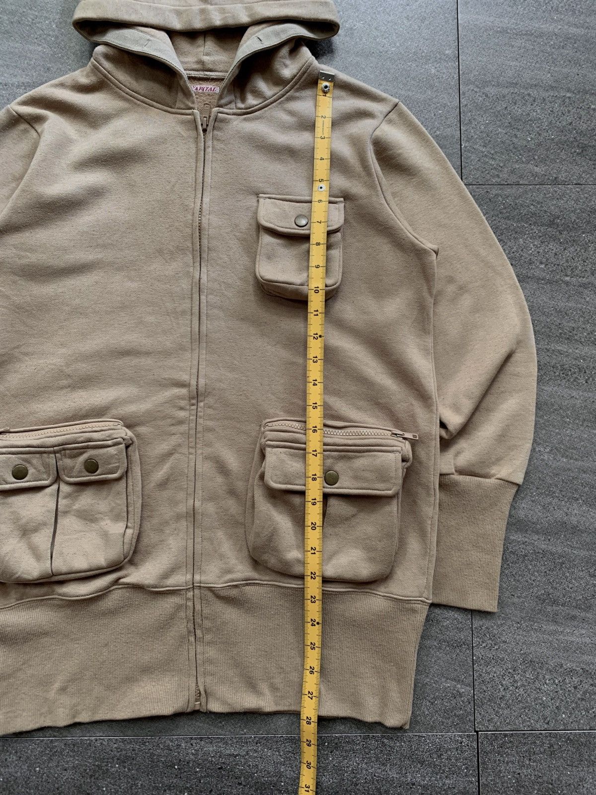 Kapital Cargo Multi Pocket Zip Hoodie Size US M / EU 48-50 / 2 - 9 Thumbnail