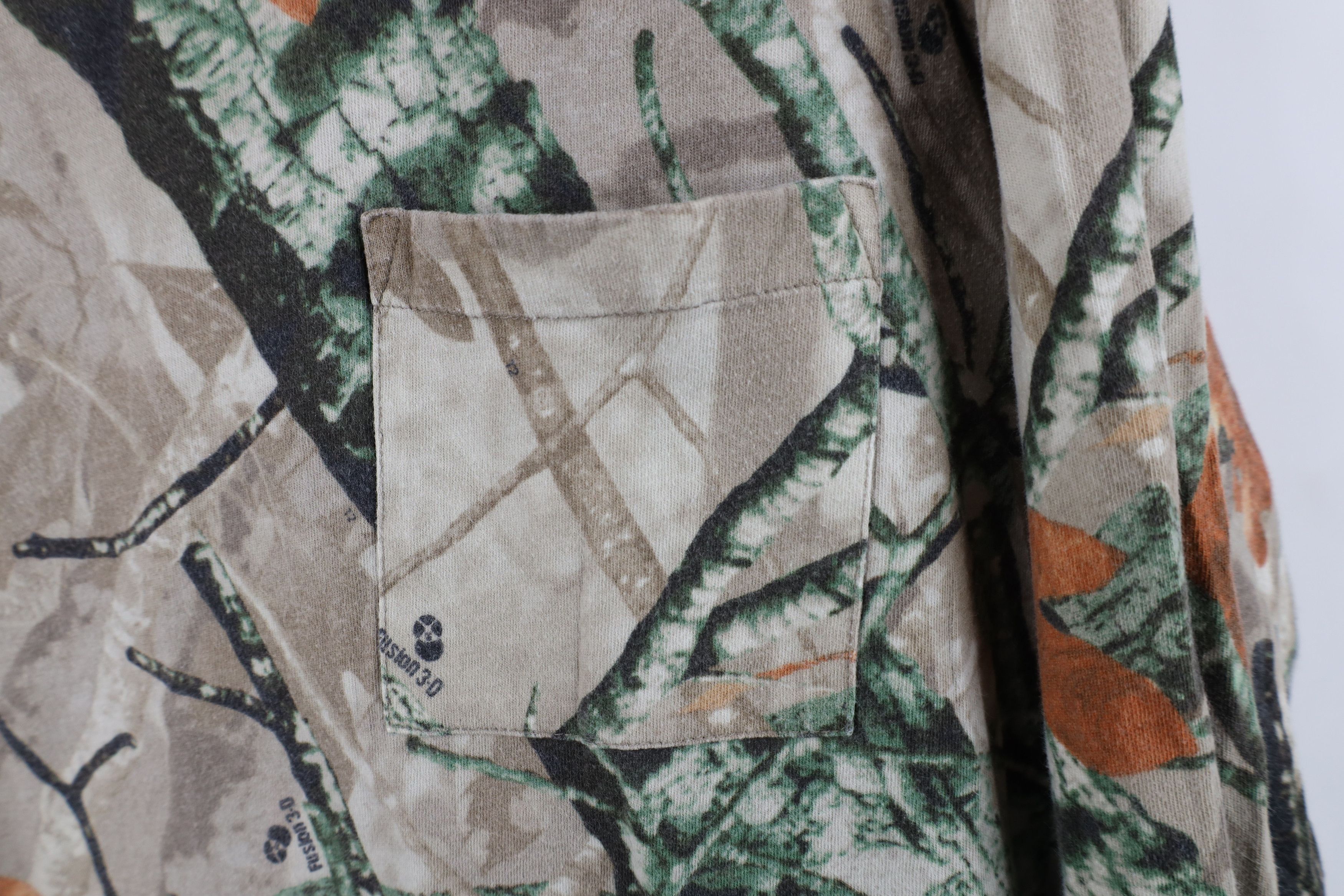 Vintage Vintage 90s Y2K Streetwear Camouflage Long Sleeve T-Shirt Size US XXL / EU 58 / 5 - 5 Thumbnail