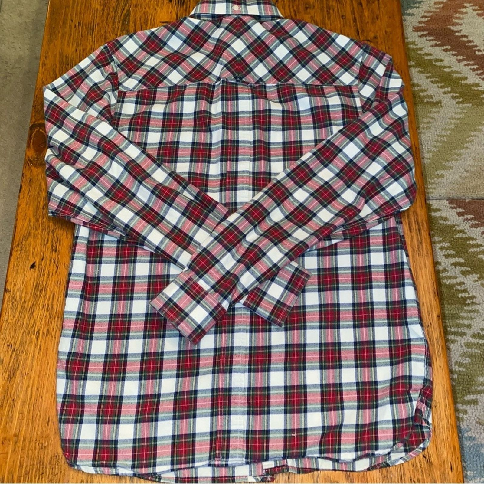 Fred Perry Fred Perry $275 Red White Plaid Flannel Button Down Shirt S Size US S / EU 44-46 / 1 - 13 Thumbnail