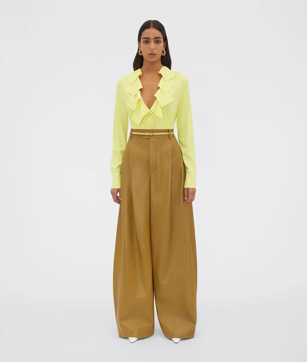 Bottega Veneta o1n1vont1225 Size: 85 / Triangle Belt in Butter Size ONE SIZE - 3 Thumbnail