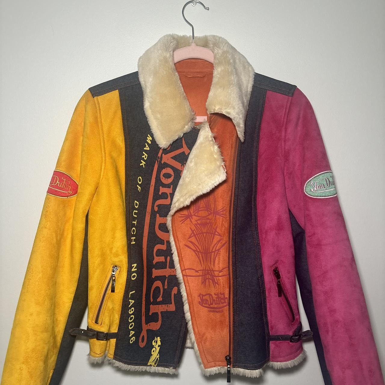 Von Dutch MultiColor Suede Von Dutch Jacket Size S / US 4 / IT 40 - 4 Thumbnail