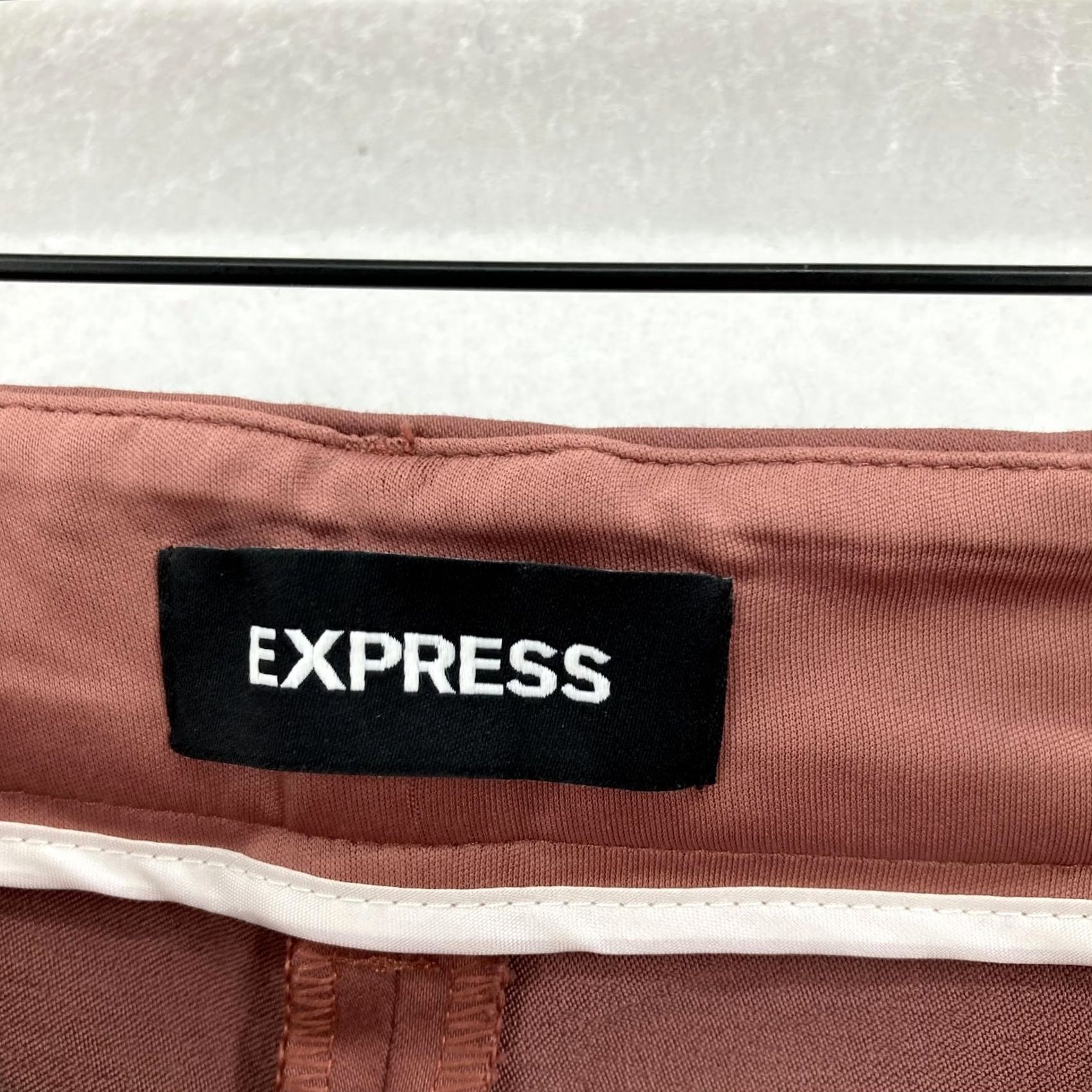 Express Express Pants Womens 4 Short Pink Columnist Barely Bootcut High Rise Stretch Pants Size 27" / US 4 / IT 40 - 4 Thumbnail