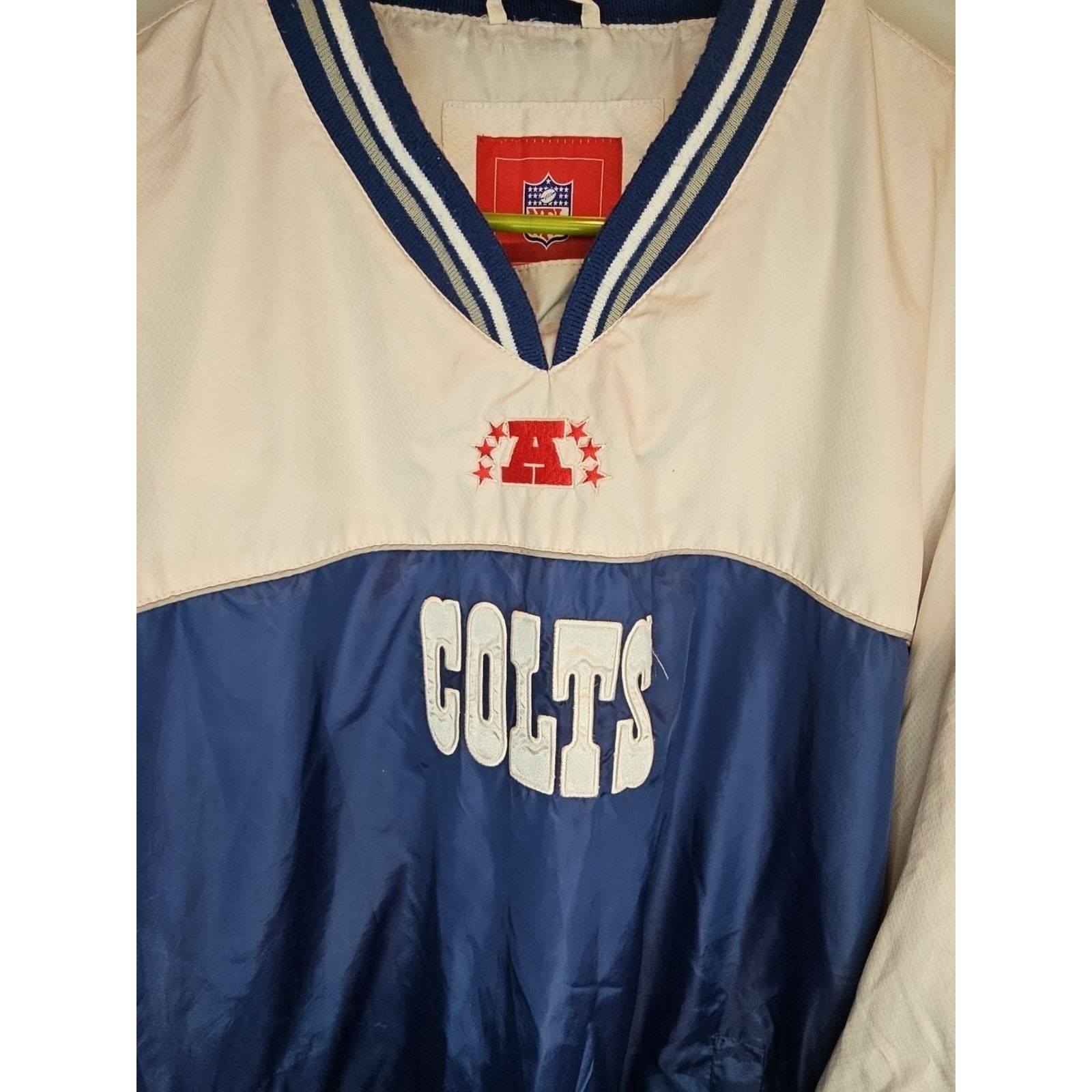 NFL Indianapolis Colts Jacket Windbreaker Mens XL NFL Team GIII Size US XL / EU 56 / 4 - 2 Thumbnail