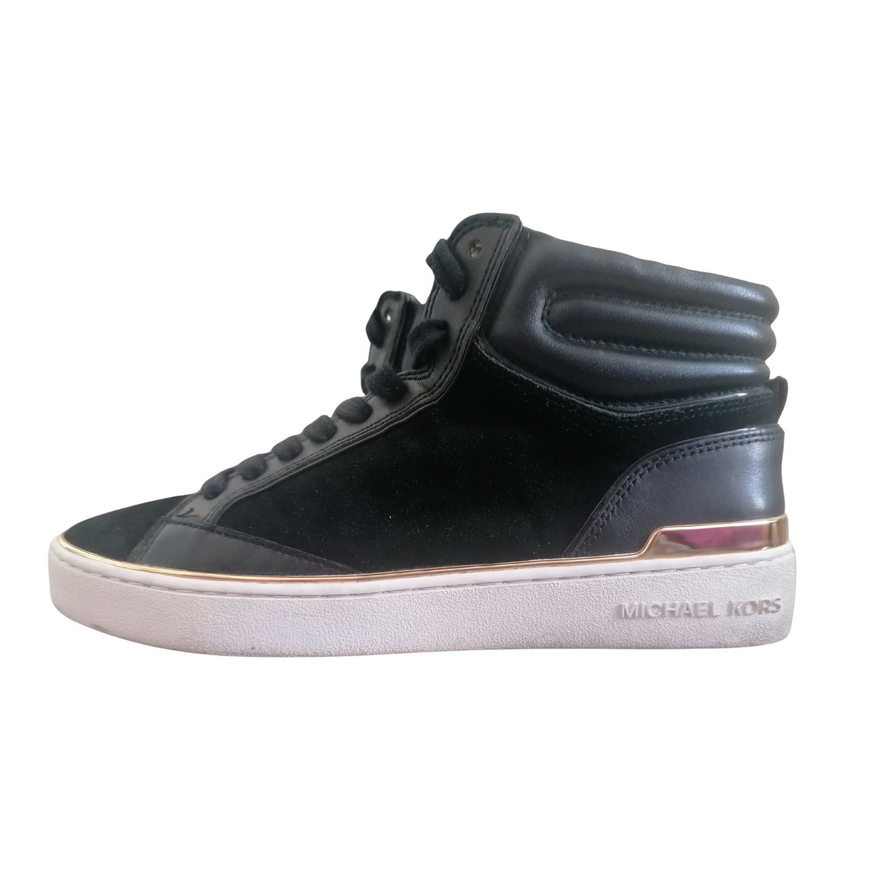 Michael Kors Michael Kors Kyle Leather & Suede high-top sneakers Size US 8 / IT 38 - 2 Thumbnail
