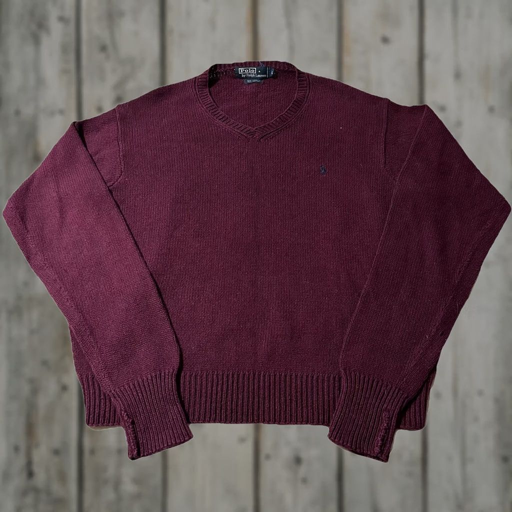Polo Ralph Lauren VINTAGE Polo Ralph Lauren Sweater Shirt? Size US L / EU 52-54 / 3 - 1 Thumbnail