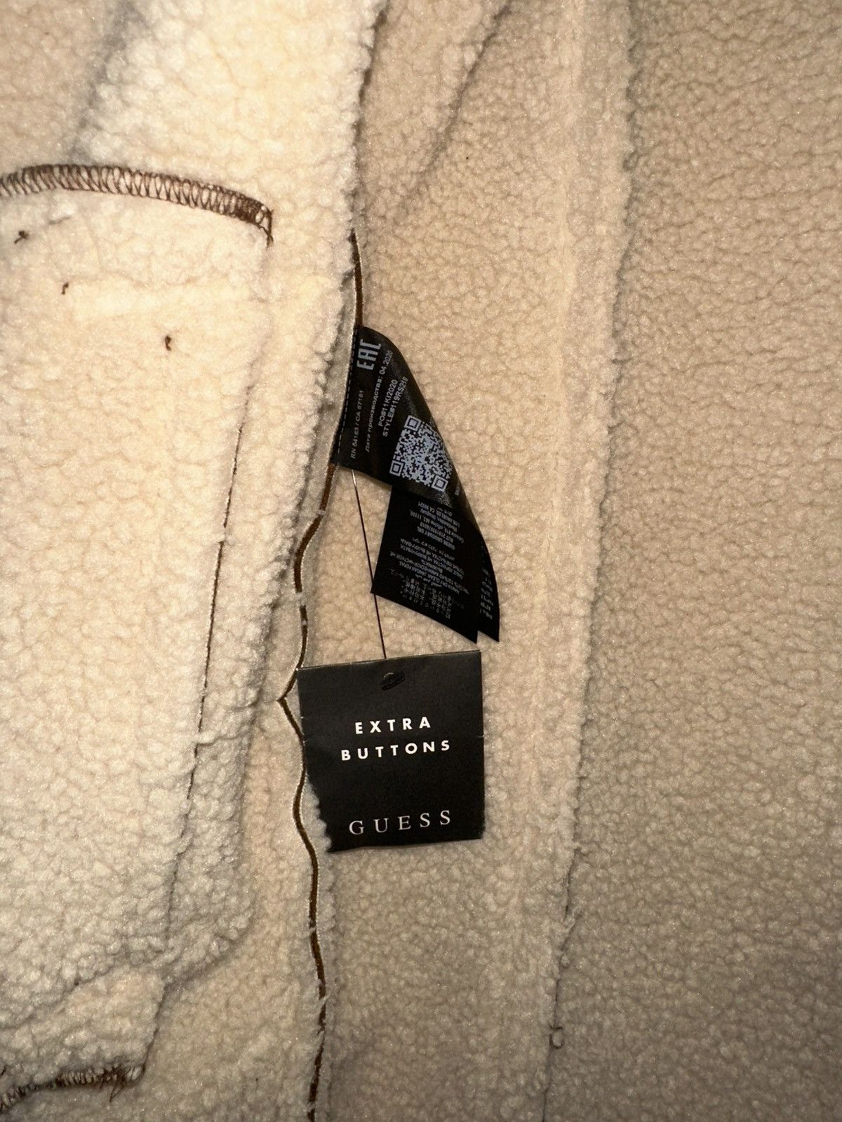 Guess Guess Faux-Shearling Overcoat Size US S / EU 44-46 / 1 - 7 Thumbnail