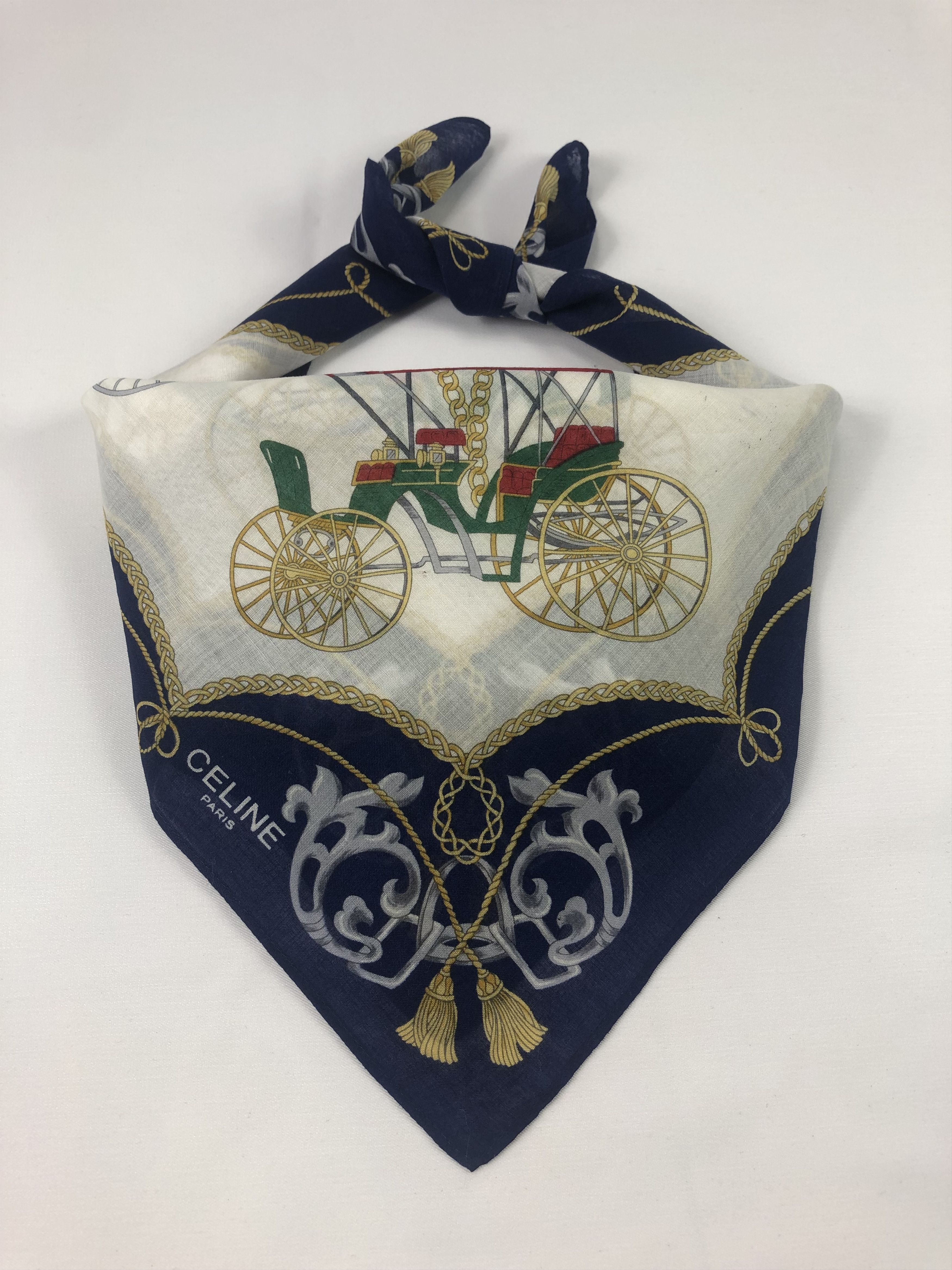 Celine Celine Handkerchief / Bandana / Neckerchief Size ONE SIZE - 2 Thumbnail