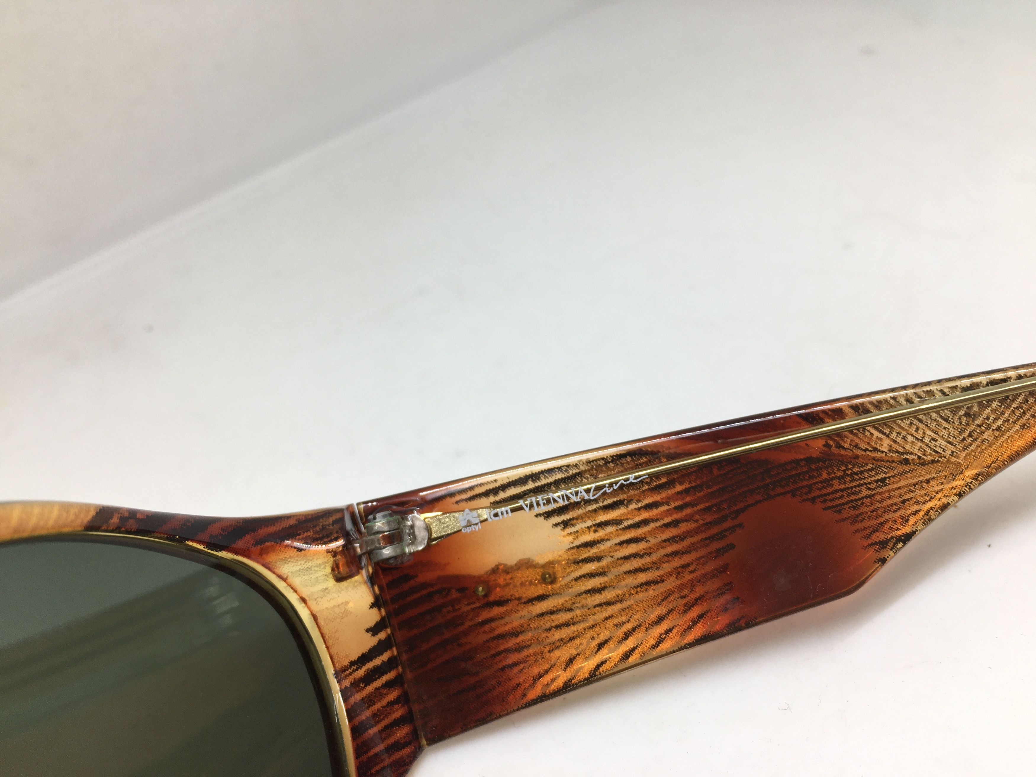 Vintage Vintage 80s Viennaline 1784 Optyl Sunglasses Frame Size ONE SIZE - 4 Thumbnail