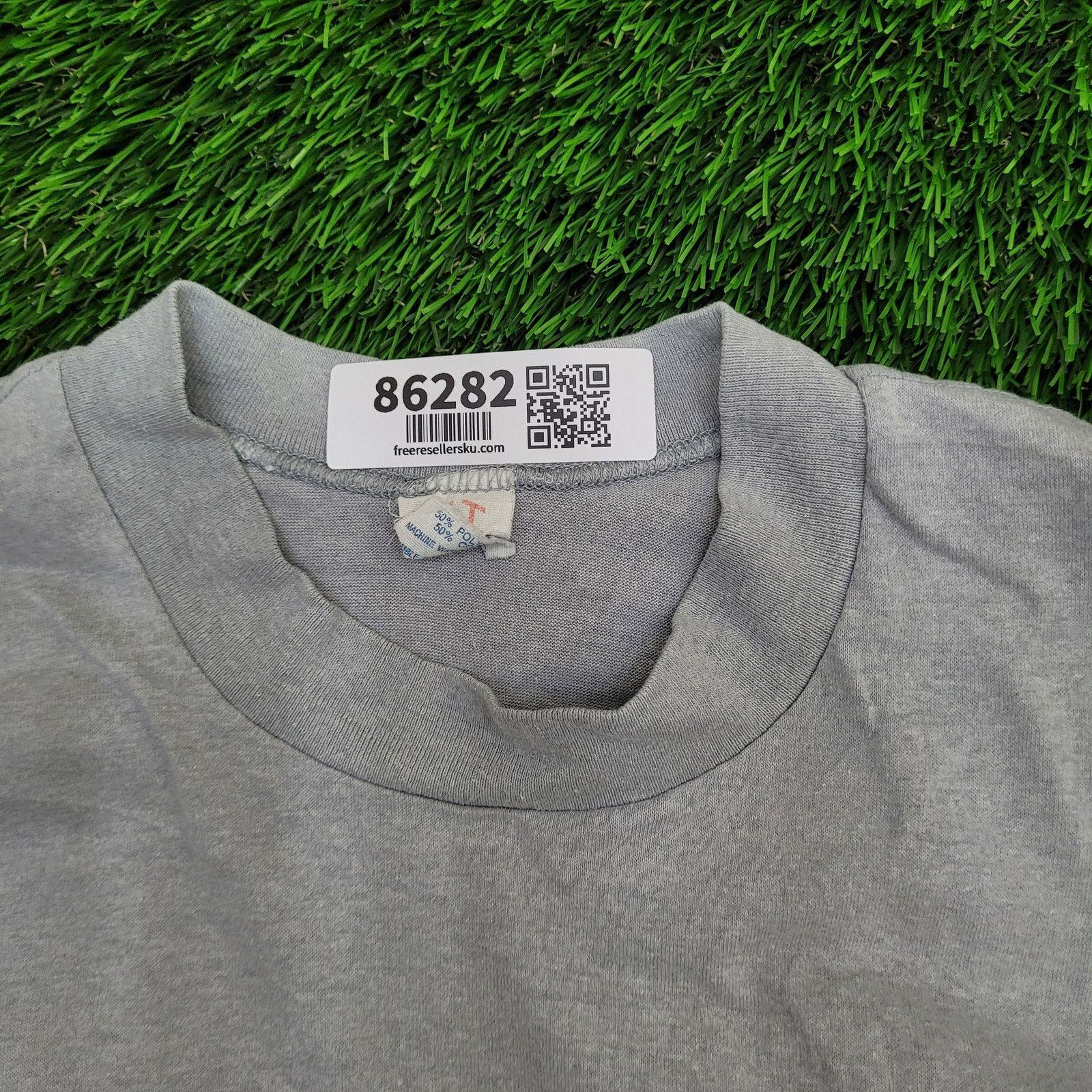 Vintage VTG 80s Alpha-Gamma-Sigma AGS Long-Sleeve Shirt S/M USA Size US S / EU 44-46 / 1 - 2 Thumbnail