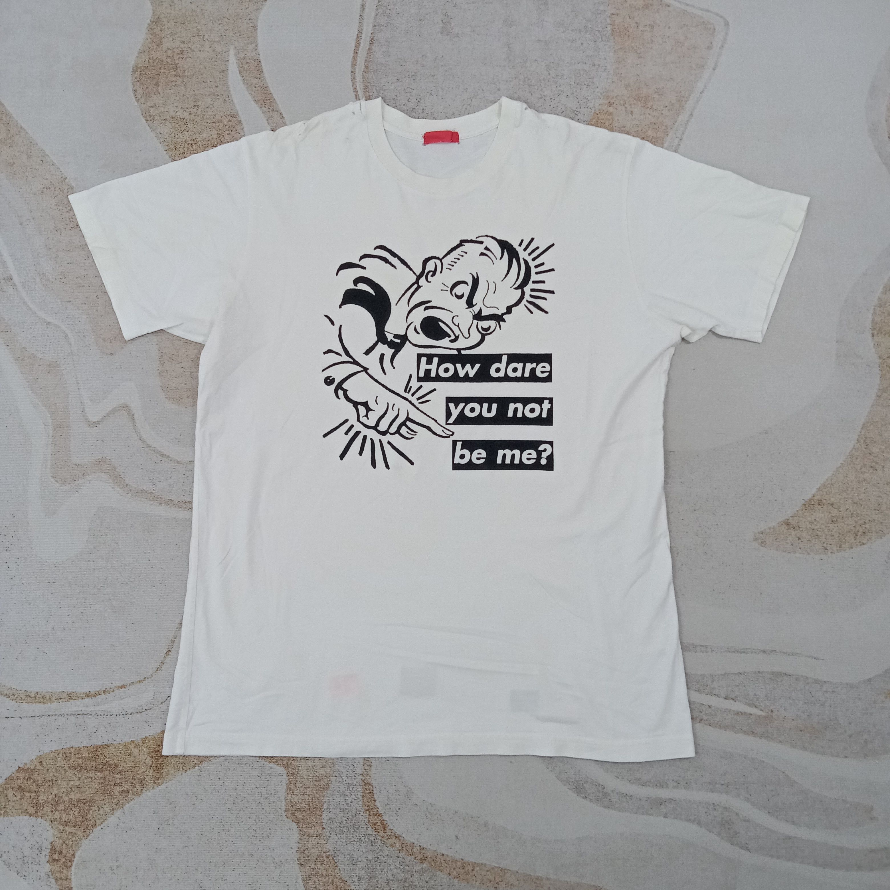 Barbara Kruger Barbara Kruger Japanese Streetwear Tshirt C267N17 Size US XL / EU 56 / 4 - 1 Thumbnail
