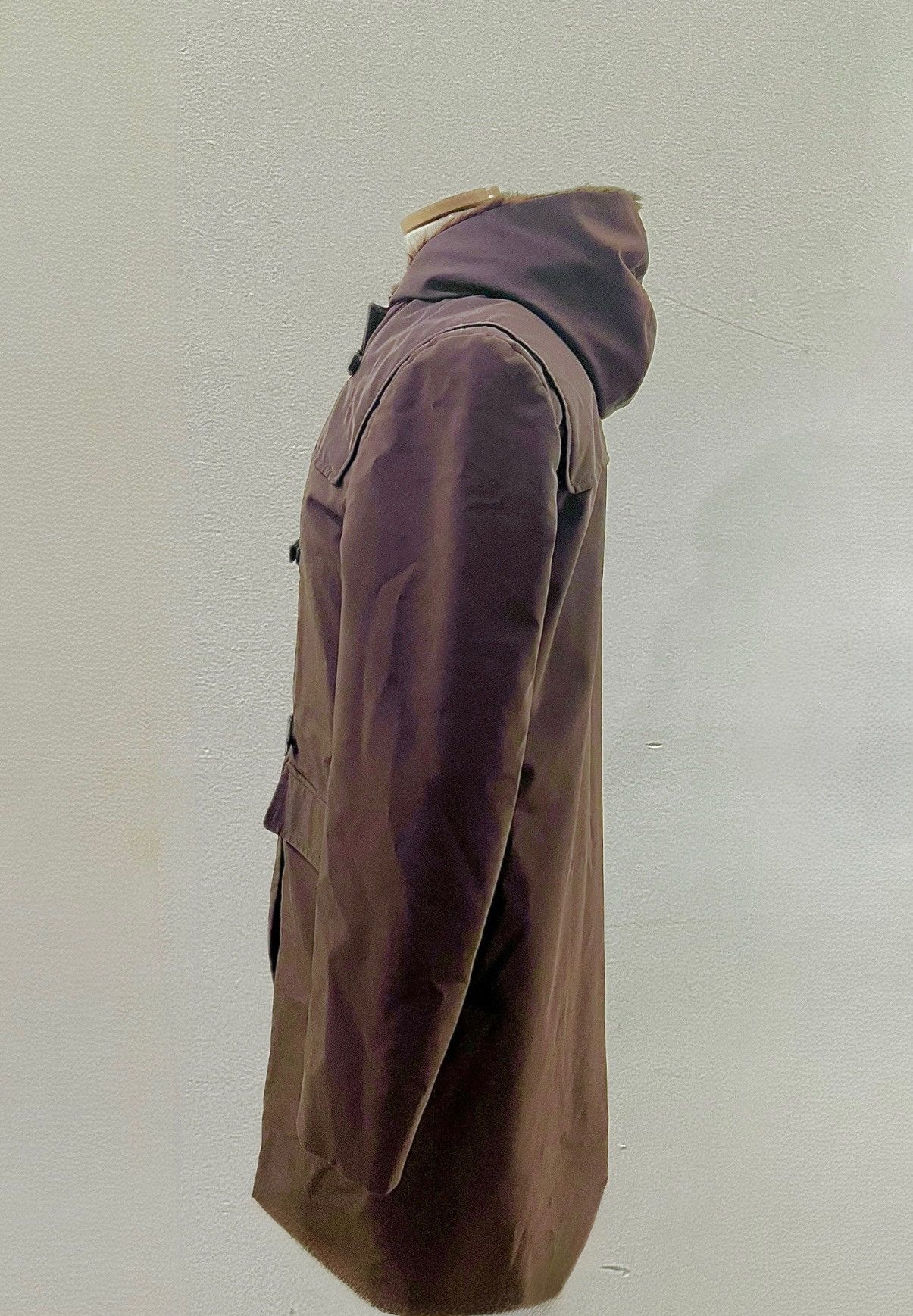Prada Prada fw99 iconic brown nylon fur lined coat Size M / US 6-8 / IT 42-44 - 3 Thumbnail