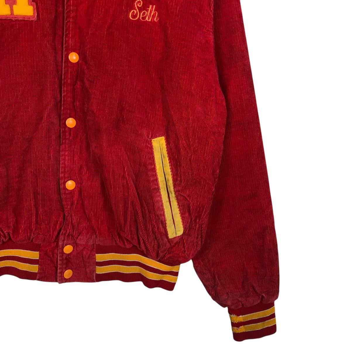 Vintage 🔥VINTAGE 70’s CORDUROY BOMBER JACKET RENNOC USA HAVEN LORD Size US M / EU 48-50 / 2 - 7 Thumbnail