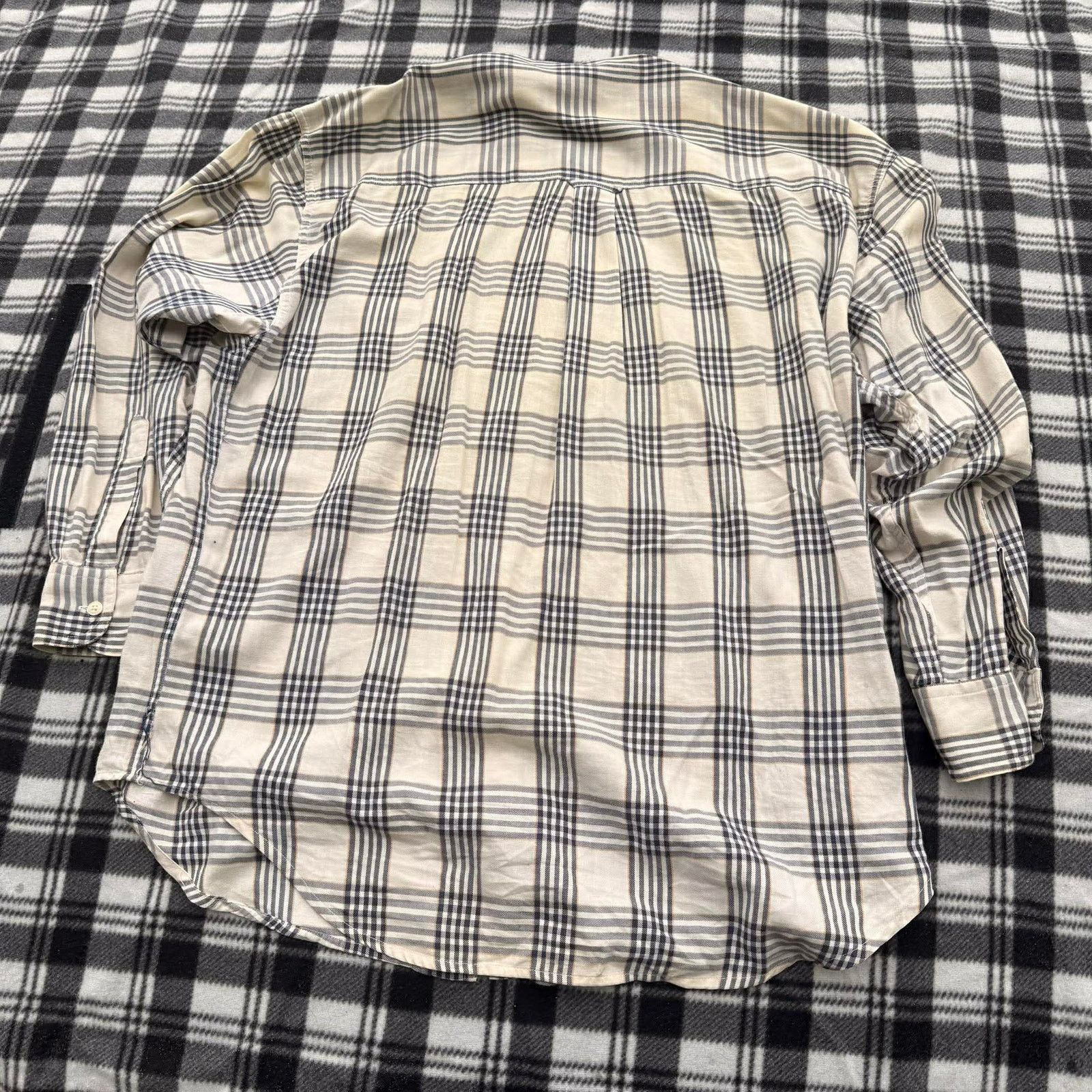Chaps Ralph Lauren Vintage 90s Chaps Ralph Lauren Plaid Button Down Shirt Large Size US L / EU 52-54 / 3 - 6 Thumbnail