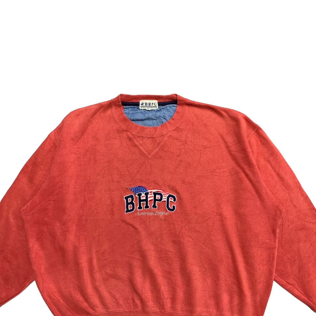 Beverly Hills Polo Club Beverly Hills Polo Club BHPC Big Logo Sweatshirt Size US L / EU 52-54 / 3 - 4 Thumbnail