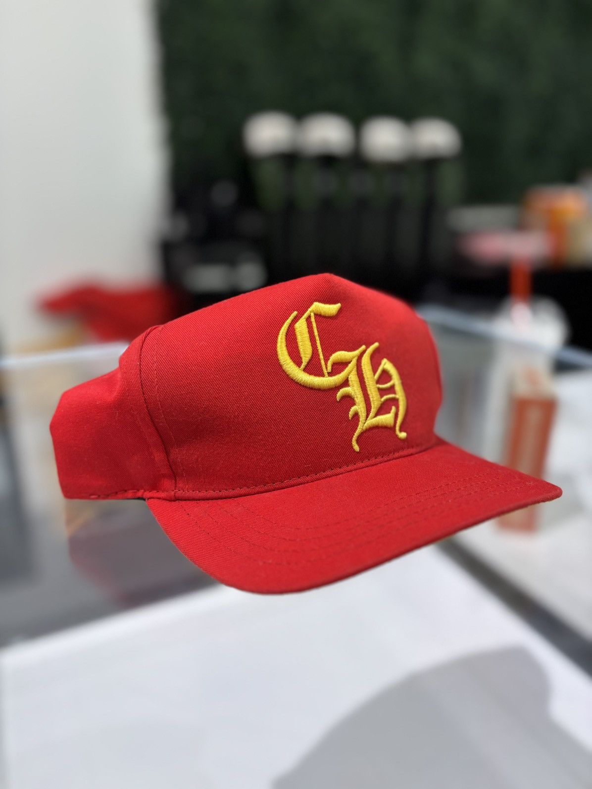 Chrome Hearts Chrome Hearts Baseball Hat ‘Red’ Size ONE SIZE - 2 Thumbnail