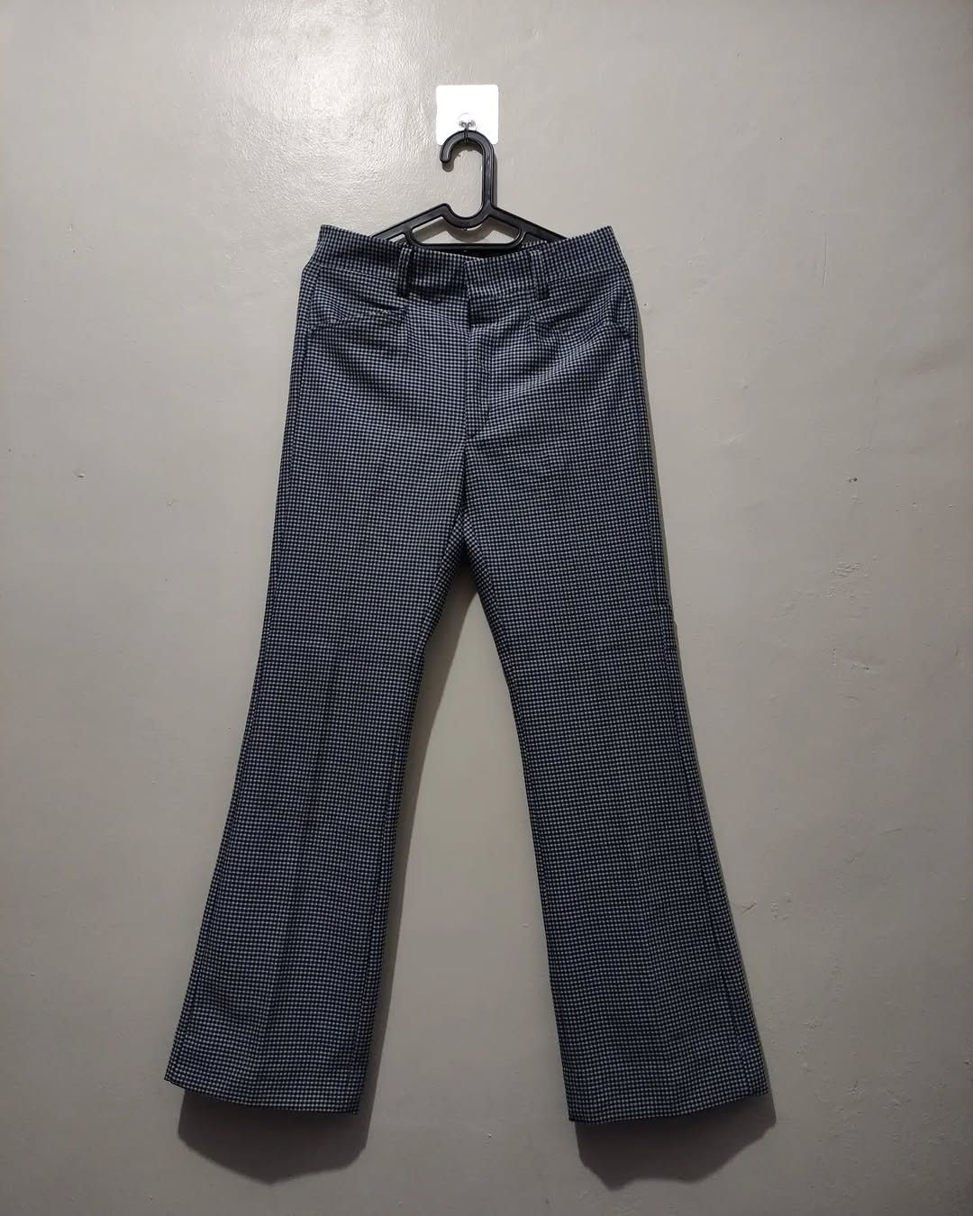 Other 70s Made in usa HAGGAR tartan check slacks pants, Size US 30 / EU 46 - 1 Thumbnail