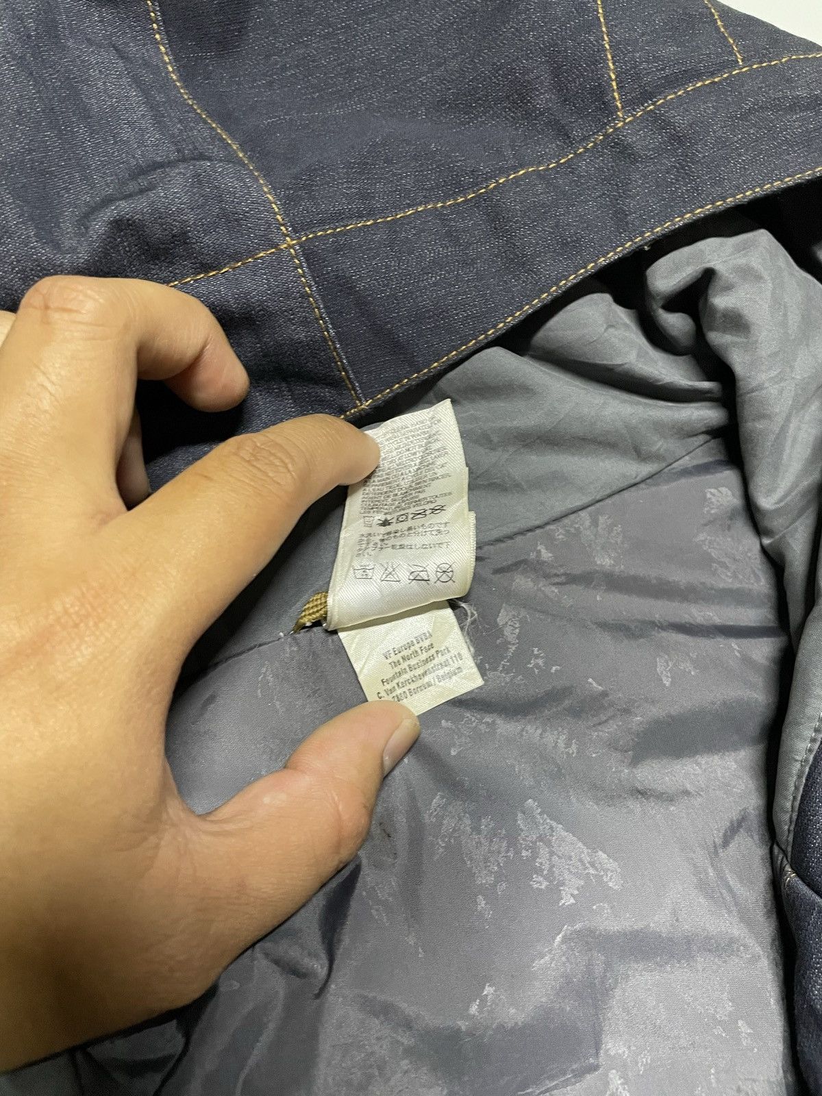The North Face The North Face Hyvent Denim Outdoor gropcore jacket Size US XL / EU 56 / 4 - 8 Thumbnail
