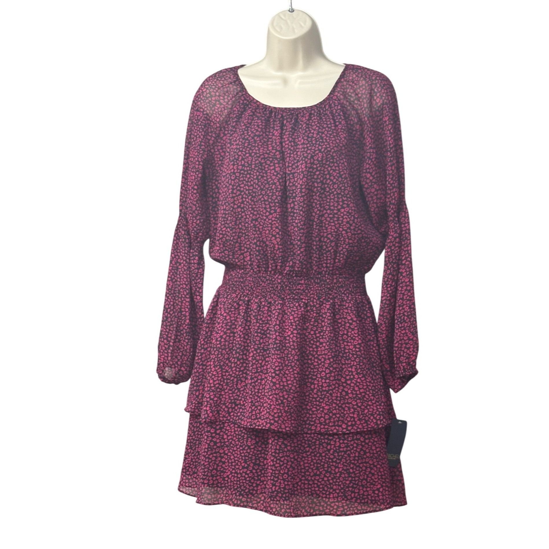 Other RACHEL Rachel Roy Lola Printed Dress, Black/Red, S Size S / US 4 / IT 40 - 1 Thumbnail