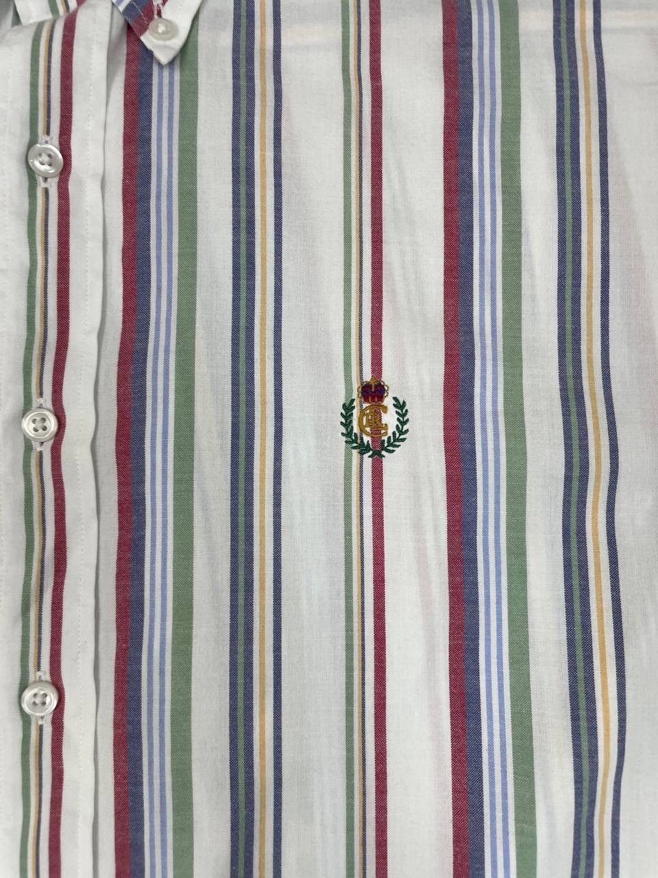 Chaps Ralph Lauren Chaps Ralph Lauren Men Cotton Striped Shirt Multicolor Size US XL / EU 56 / 4 - 3 Thumbnail