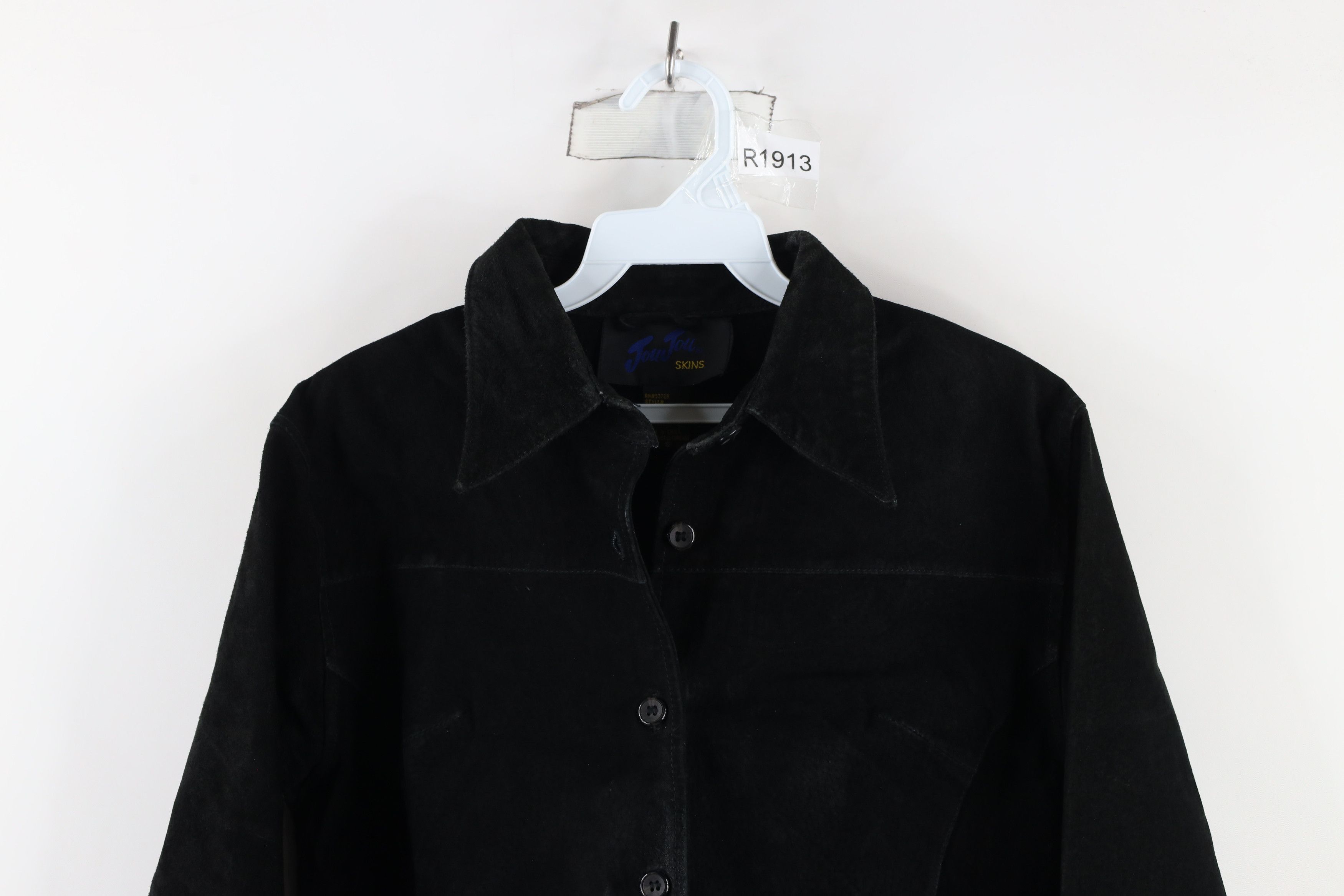 Vintage Vintage 90s Streetwear Suede Leather Shirt Jacket Jac Shirt Size S / US 4 / IT 40 - 2 Thumbnail