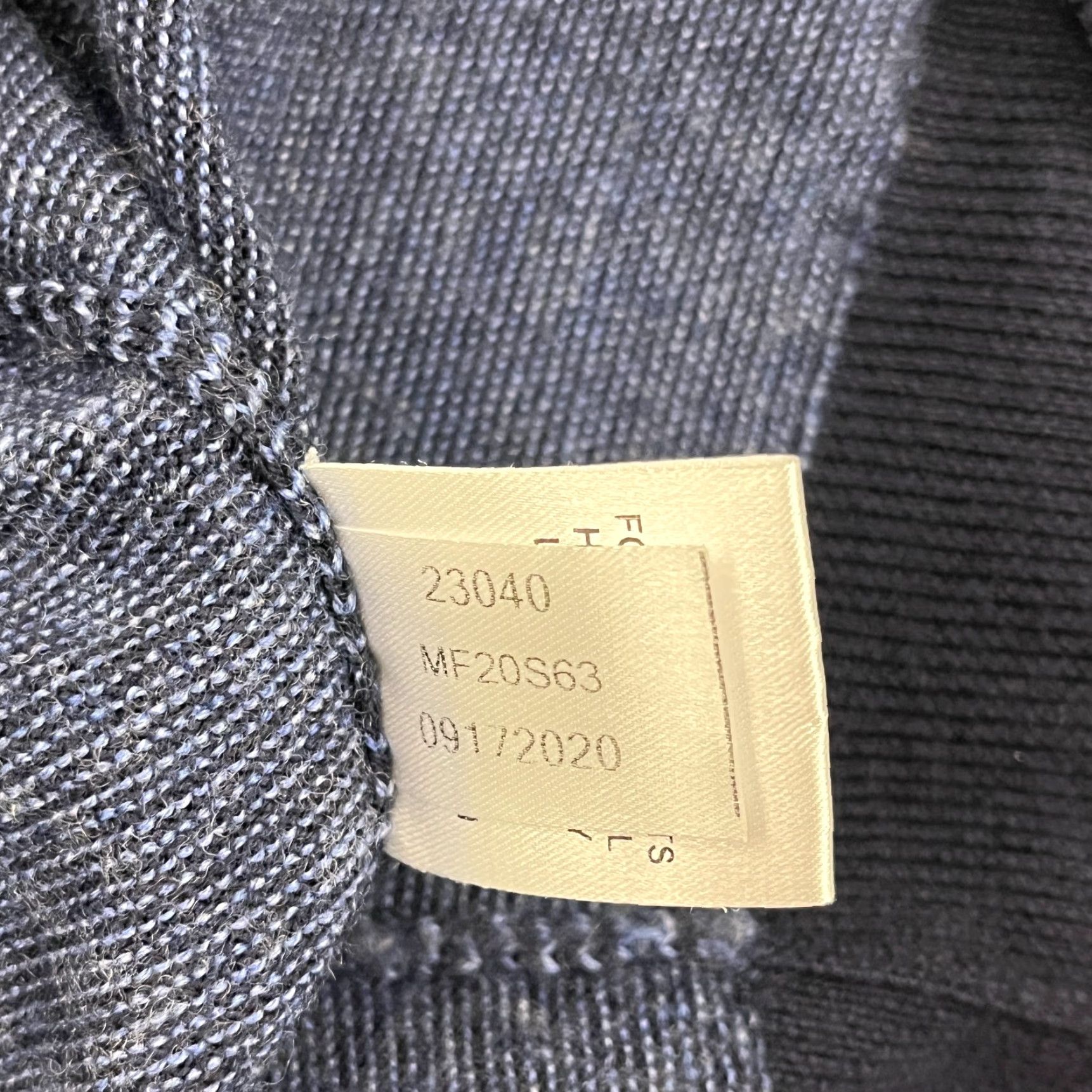 Peter Millar Peter Millar Crown Sweater Men M Blue Merino Wool Needle Stripe Quarter Zip Golf Size US M / EU 48-50 / 2 - 7 Thumbnail