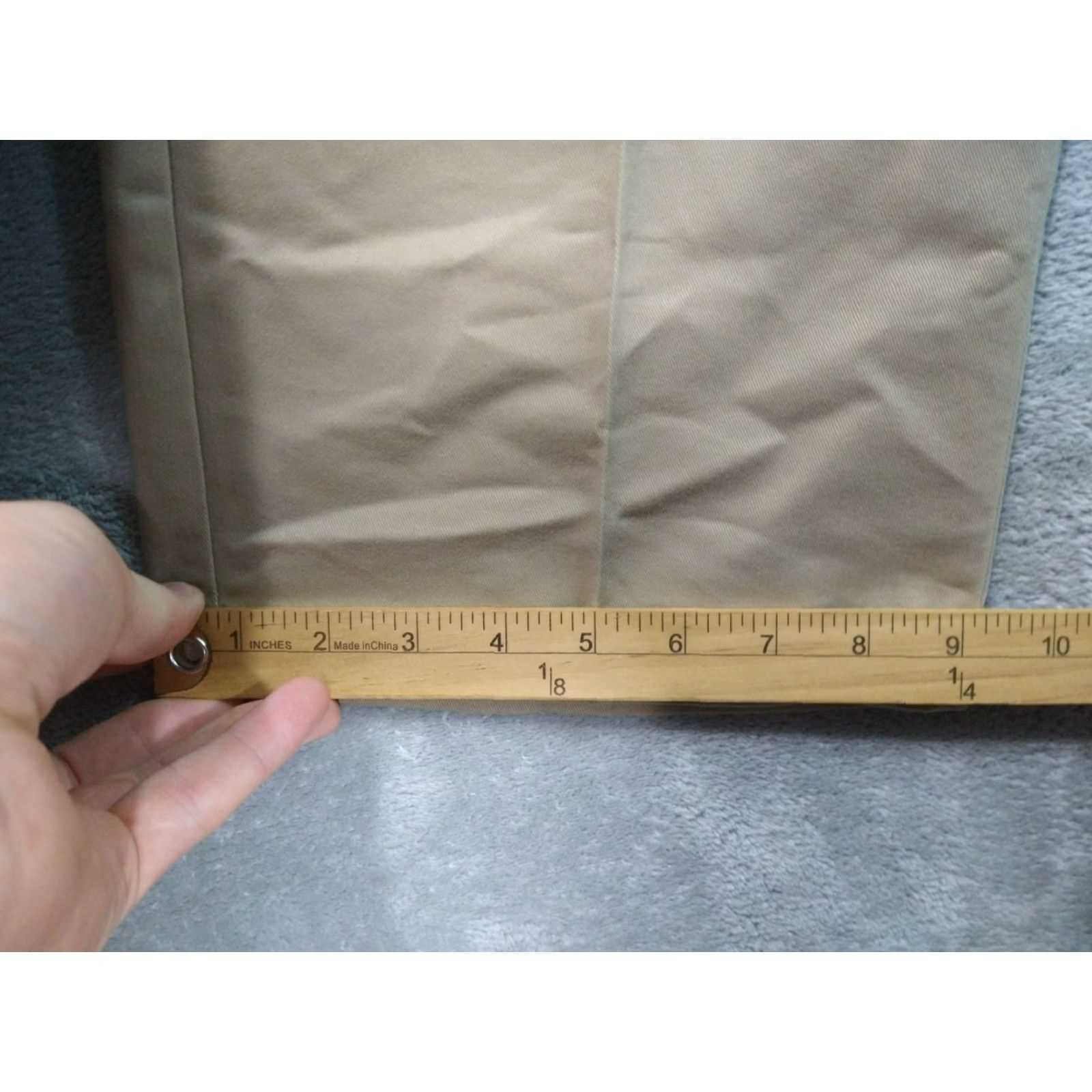 Dockers DOCKERS Pants Mens 38x29 Khakis Flat Front Classic Fit Beige D3 City Preppy 90s Mens Size US 38 / EU 54 - 6 Thumbnail