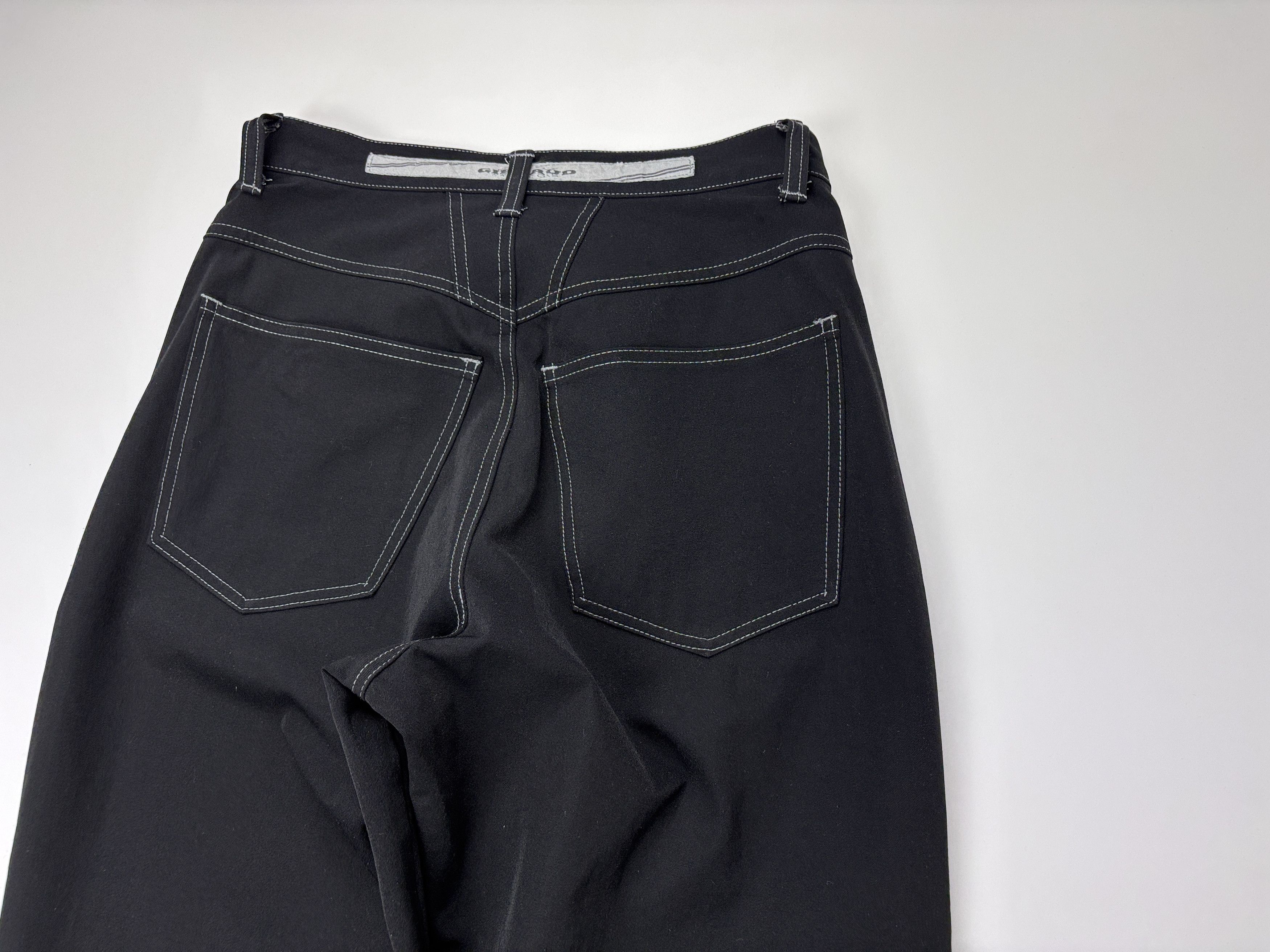 Marithe + Francois Girbaud × Vintage Vintage Marithe Francois Girbaud Pants Black Womens 42 / 26 Size 26" / US 2 / IT 38 - 6 Thumbnail