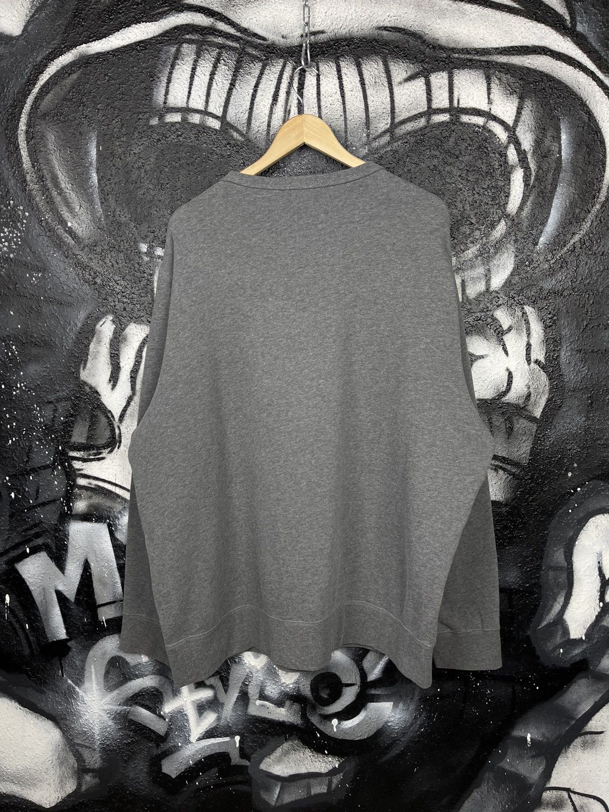 Polo Ralph Lauren Polo Ralph Lauren Big Logo P Grey Cotton Sweatshirt Size XXL Size US XXL / EU 58 / 5 - 11 Thumbnail