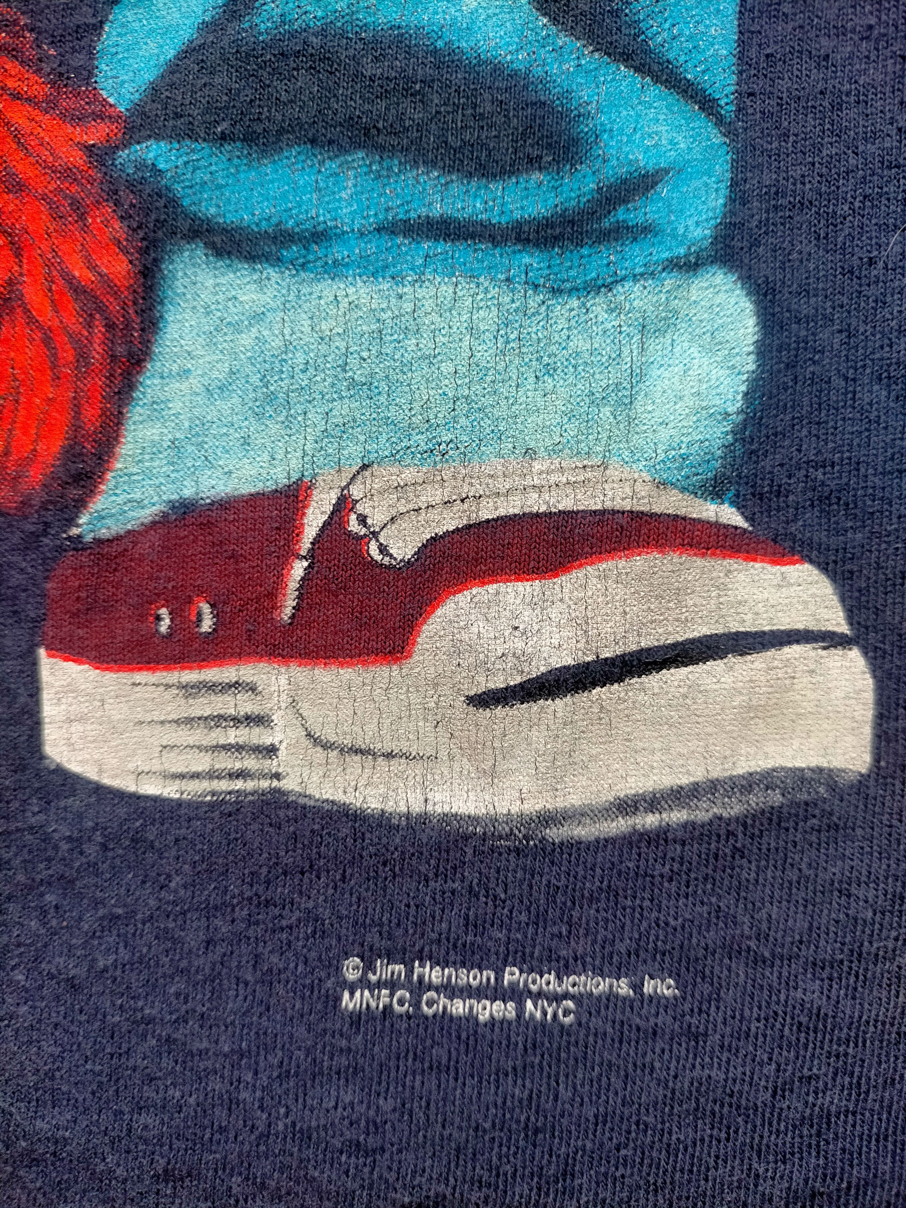 Vintage Vintage 90s Elmo Sesame Street Single Stich tee Size US L / EU 52-54 / 3 - 4 Thumbnail