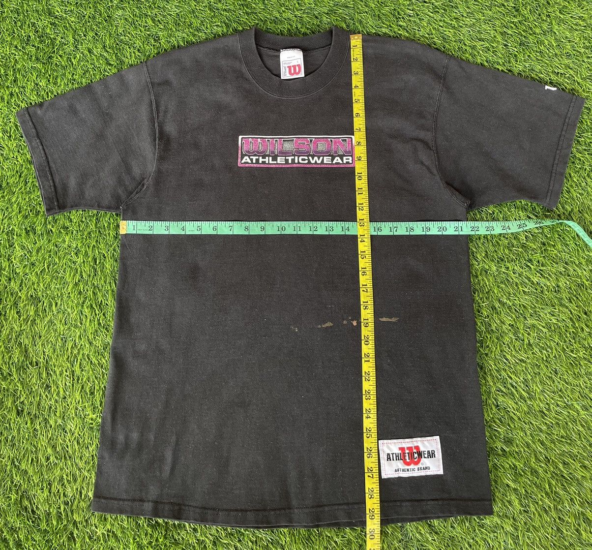 Vintage × Wilson Vintage’90s🔥WILSON ATHLETICWEAR🔥Big Logo Faded Tshirt Size US L / EU 52-54 / 3 - 11 Thumbnail