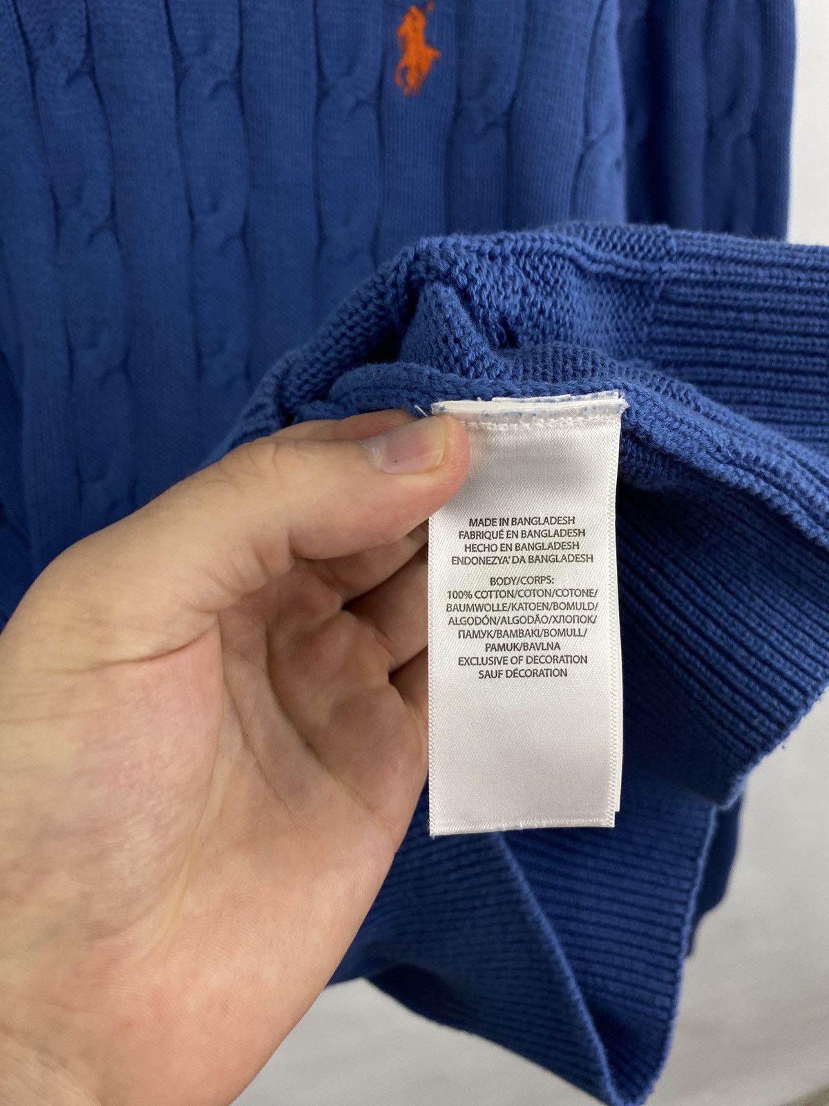 Polo Ralph Lauren 🇺🇸 Ralph Lauren Knitted Sweater Rare Retro Hype Y2K Size US XL / EU 56 / 4 - 6 Thumbnail