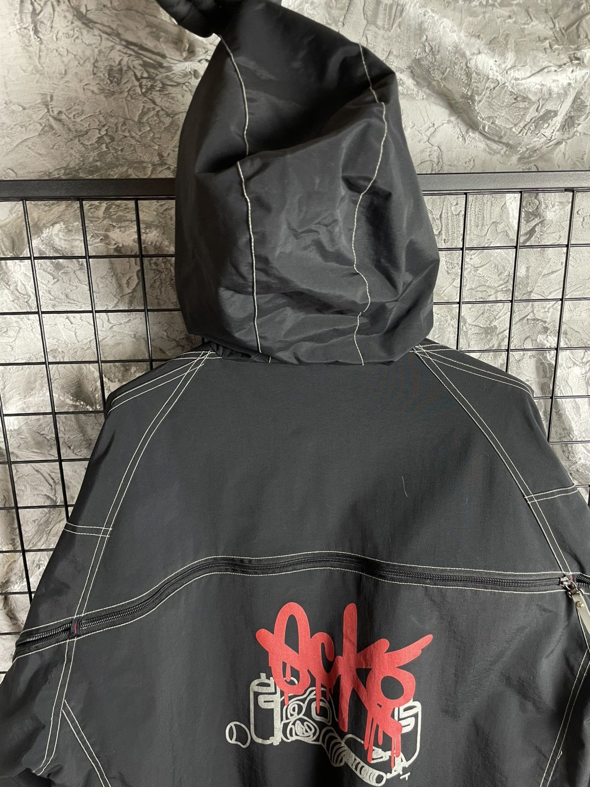 Ecko Unltd. Ecko Rare Vintage Y2K Big Logo Rap Jacket Multiple Zippers Size US XXL / EU 58 / 5 - 16 Thumbnail