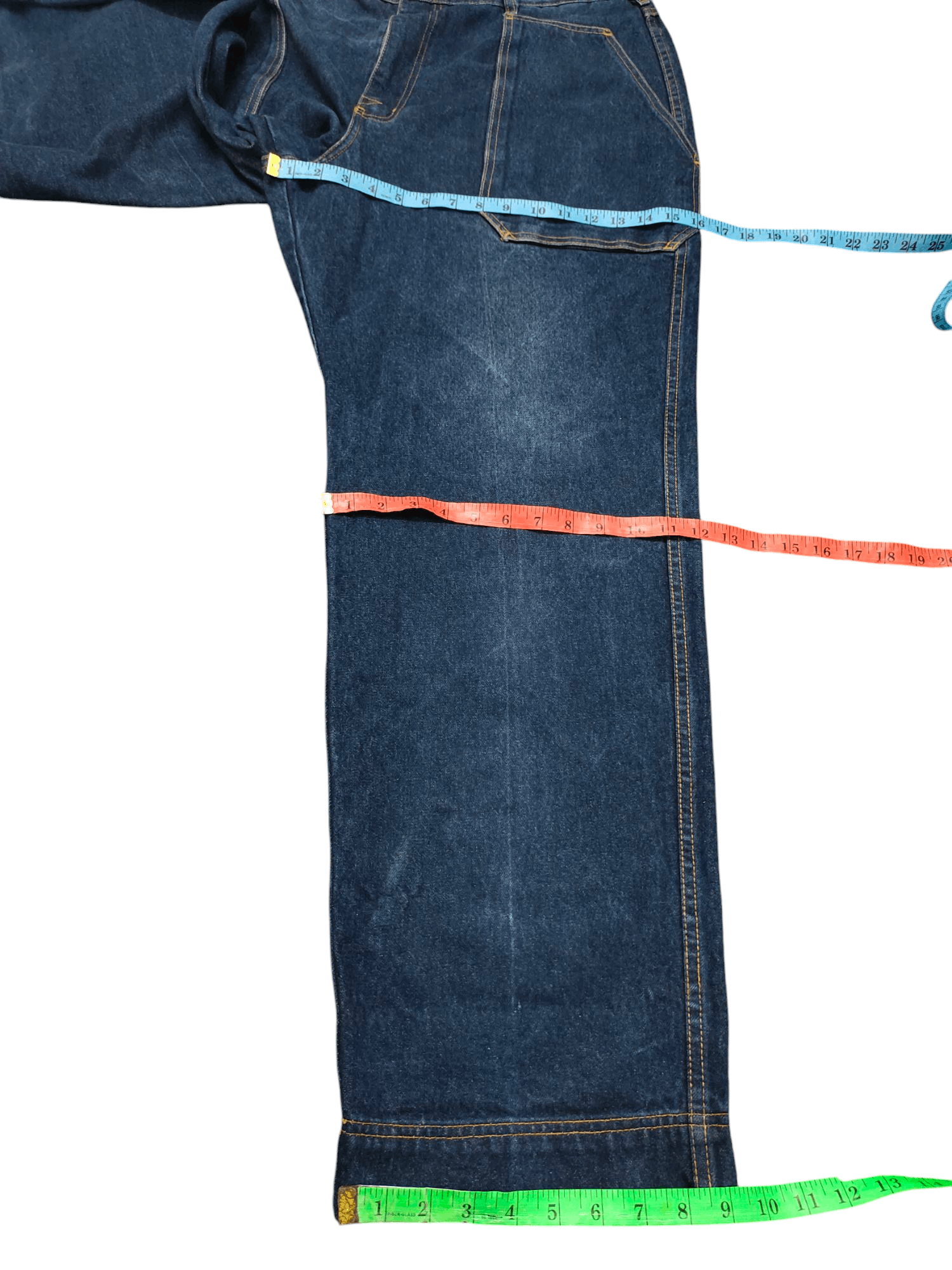 Fubu Baggy Jeans Fubu Fat Albert Embroidered Denim Wide Leg Size US 39 - 18 Thumbnail