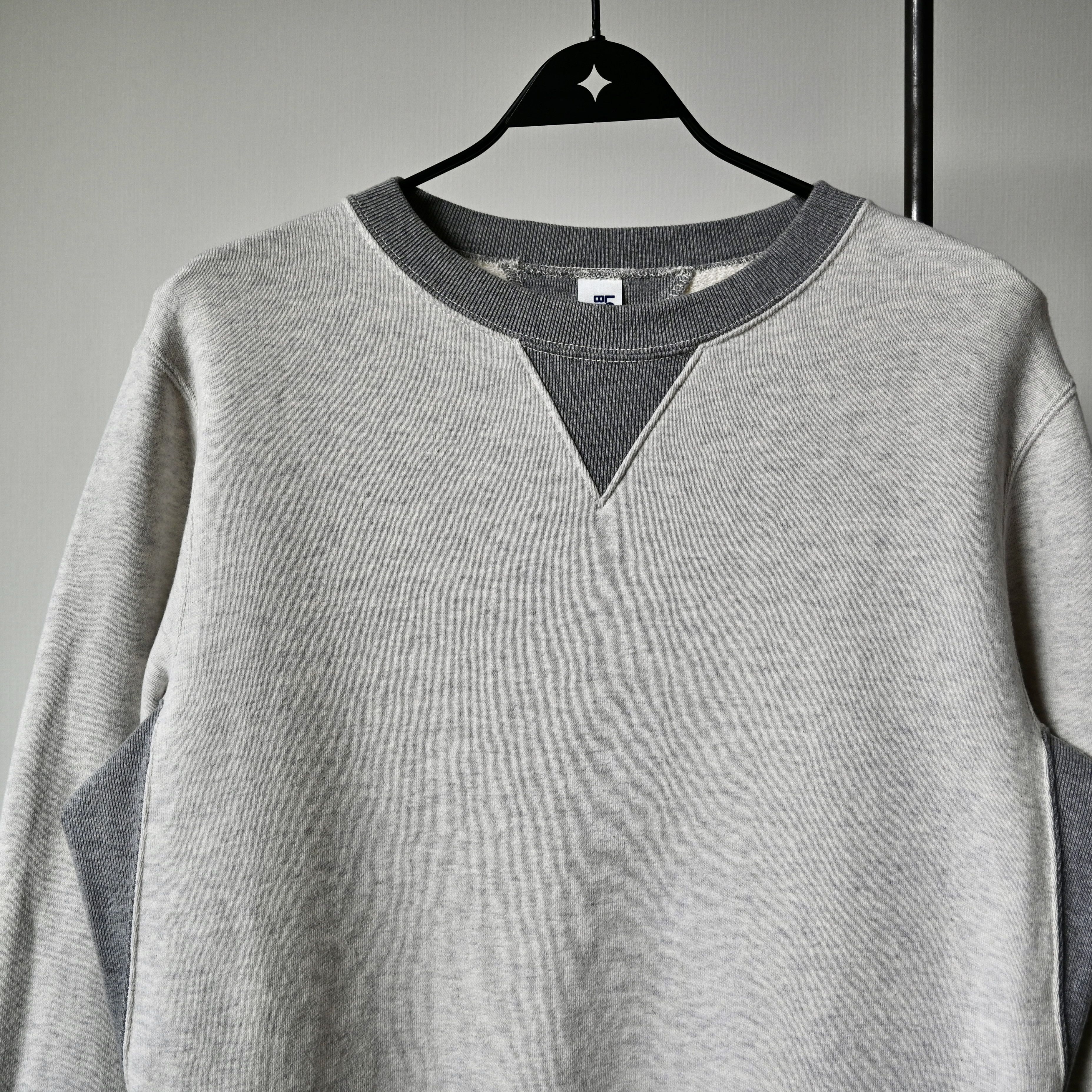 Beams Plus × Loopwheeler Loopwheeler for BEAMS Plus two-tone crewneck sweatshirt Size US L / EU 52-54 / 3 - 5 Thumbnail