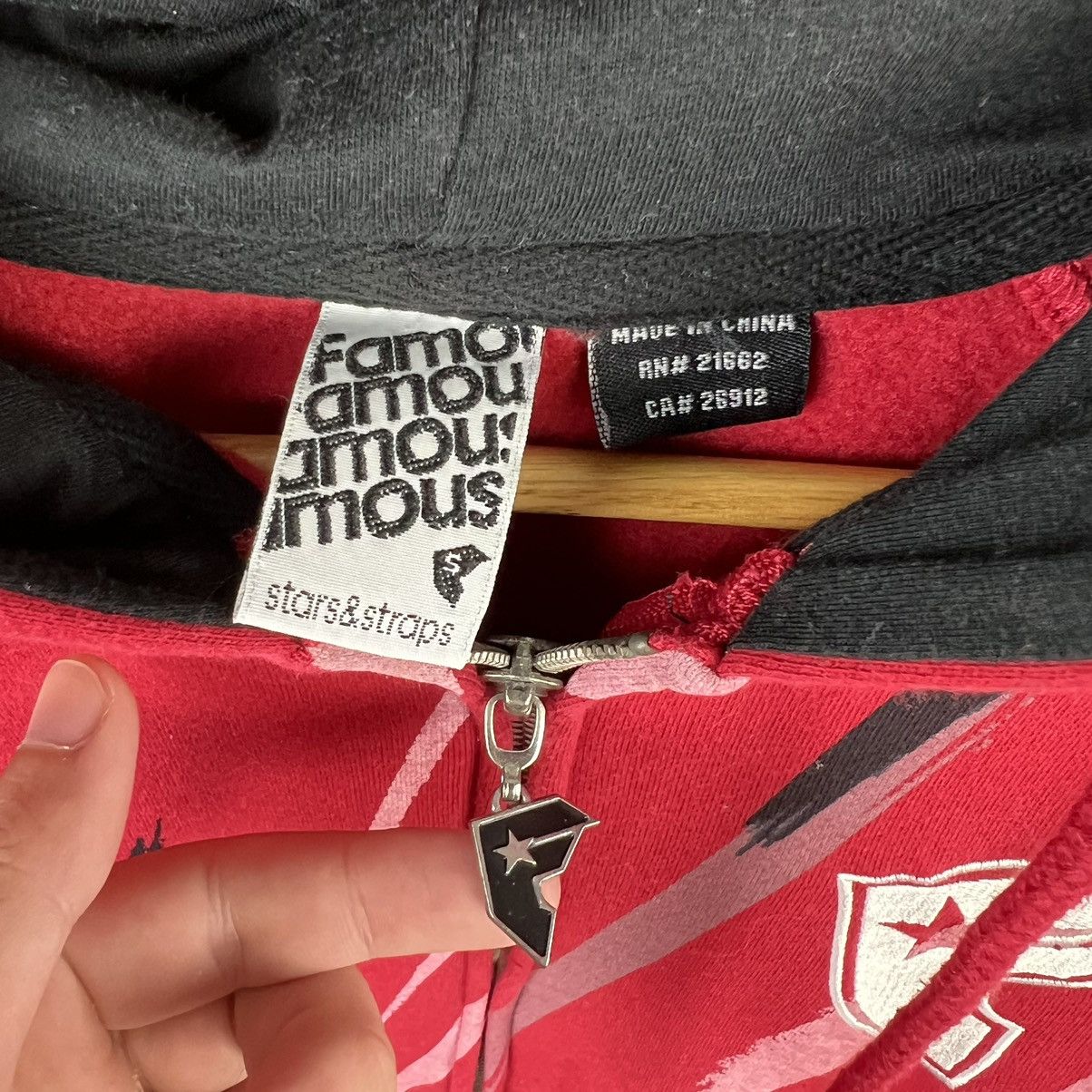 Famous Stars And Straps Famous Stars And Straps Vintage Zip Hoodie Size S / US 4 / IT 40 - 3 Thumbnail