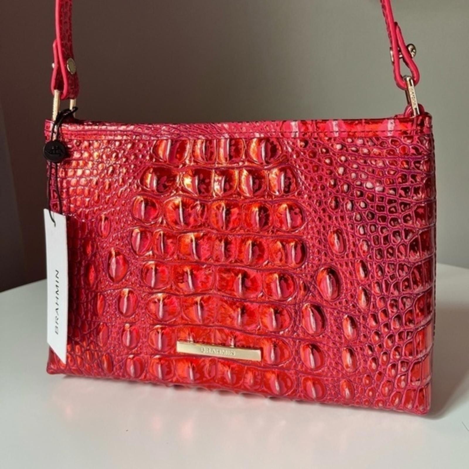 BRAHMIN Brahmin Lorelie Red Dragon Shoulder Bag NWT Size ONE SIZE - 1 Thumbnail