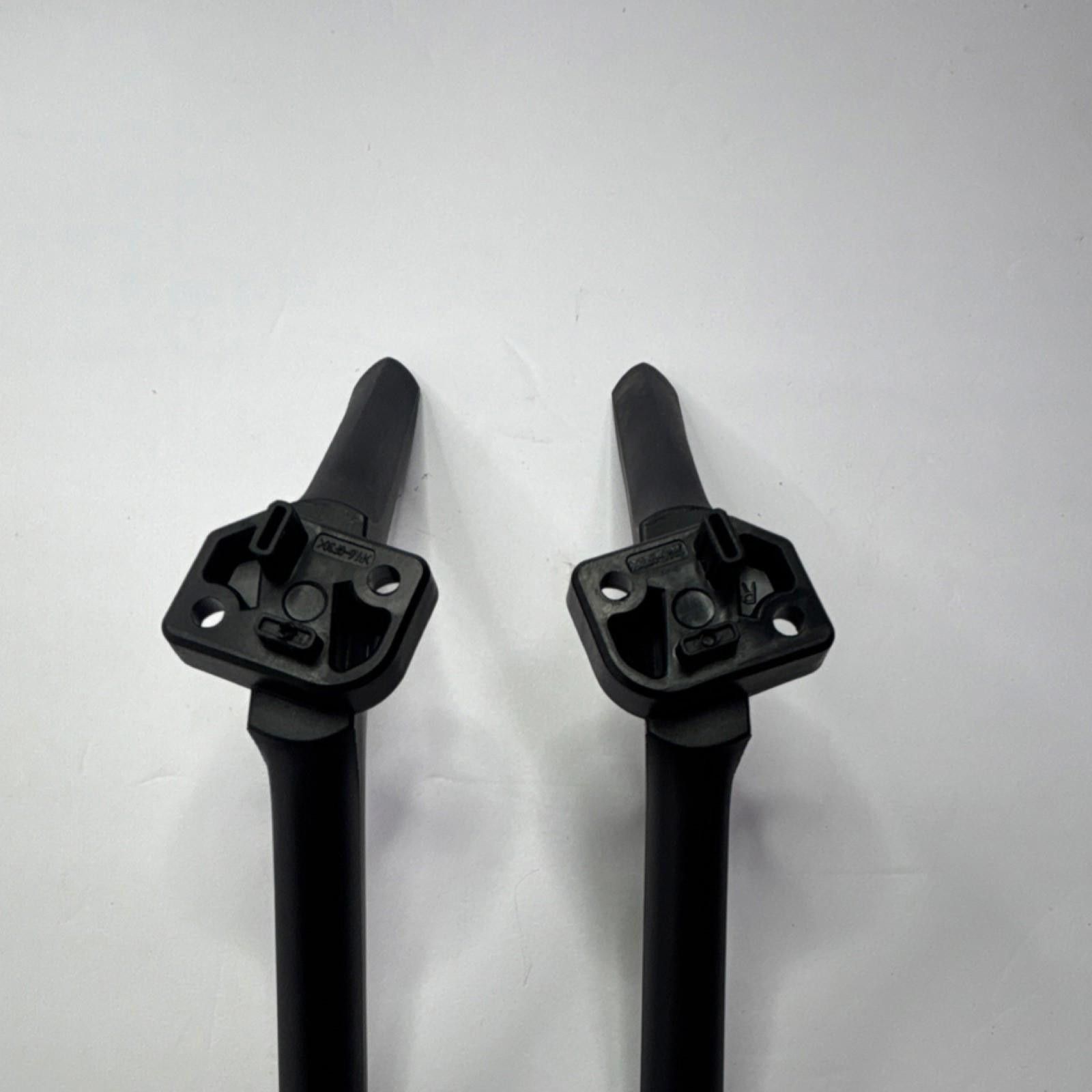 Other Black TV Stand Legs Replacement Set Pair Feet Parts Size ONE SIZE - 3 Thumbnail