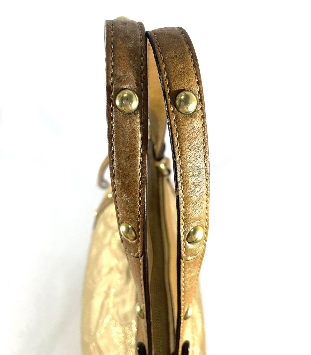 Coach Vintage Satin Monogram Handbag Size ONE SIZE - 7 Thumbnail