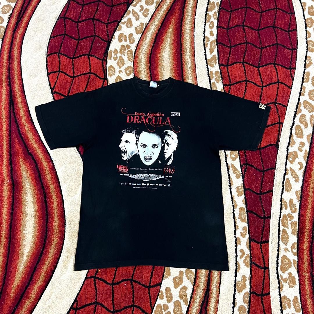 Band Tees Vintage Dario Argento’s Dracula Horror Movie T Shirt Size US XL / EU 56 / 4 - 1 Thumbnail