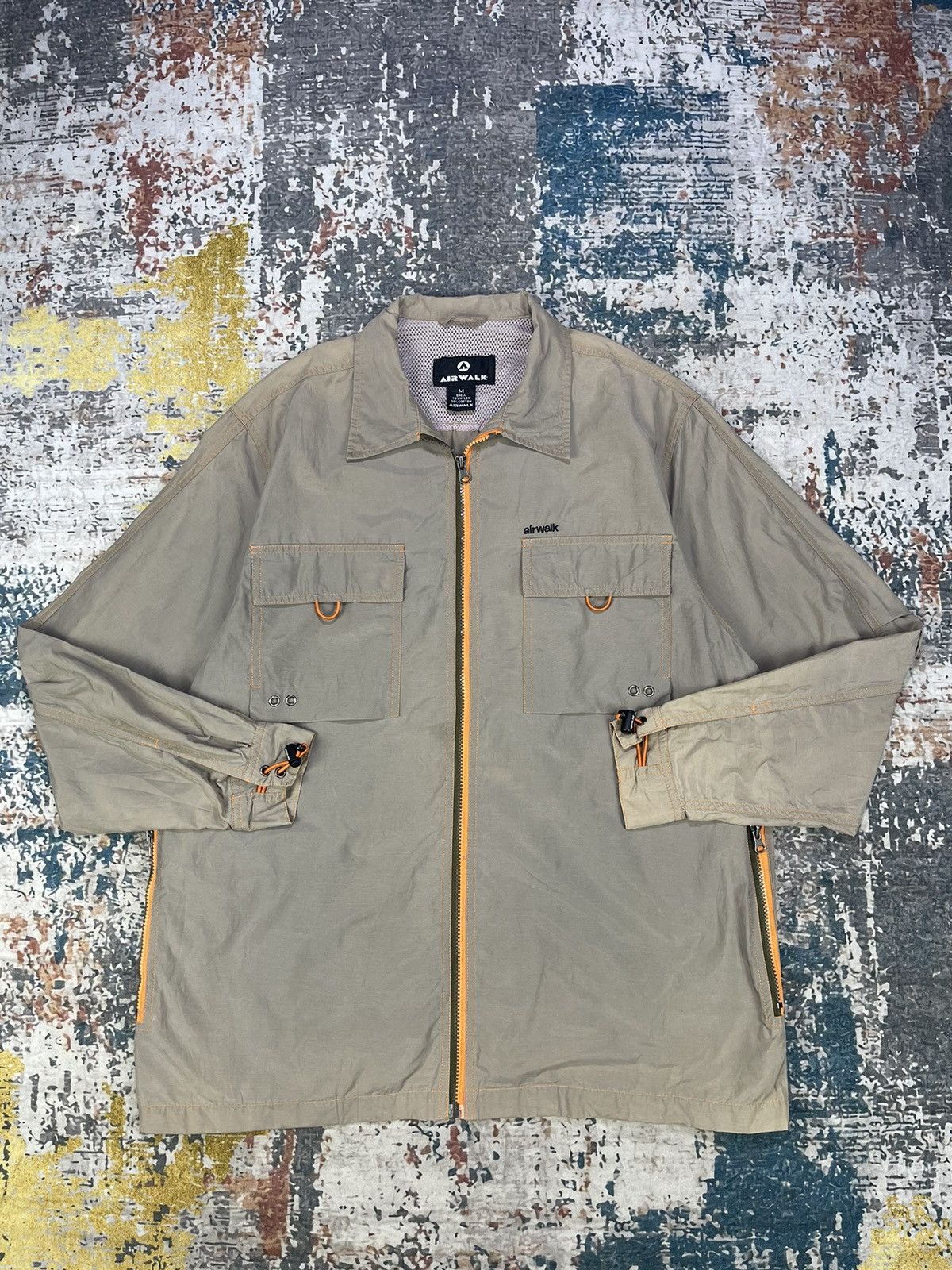 Airwalk Airwalk Nylon Zipper Overshirt Jackets Size US M / EU 48-50 / 2 - 1 Thumbnail