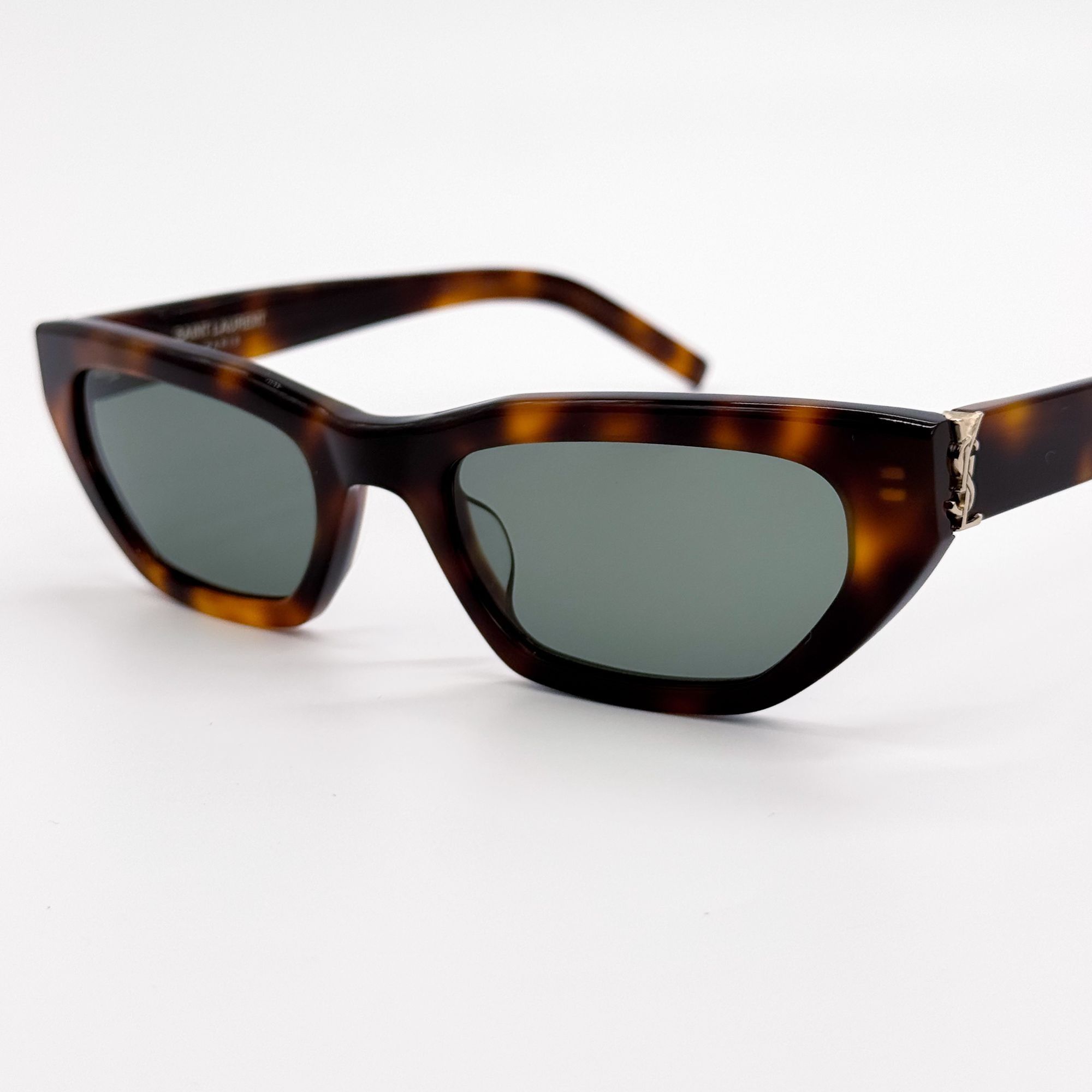 Saint Laurent Paris NEW SAINT LAURENT SUNGLASSES SL M126 003 HAVANA WOMEN EYEWEA Size ONE SIZE - 3 Thumbnail